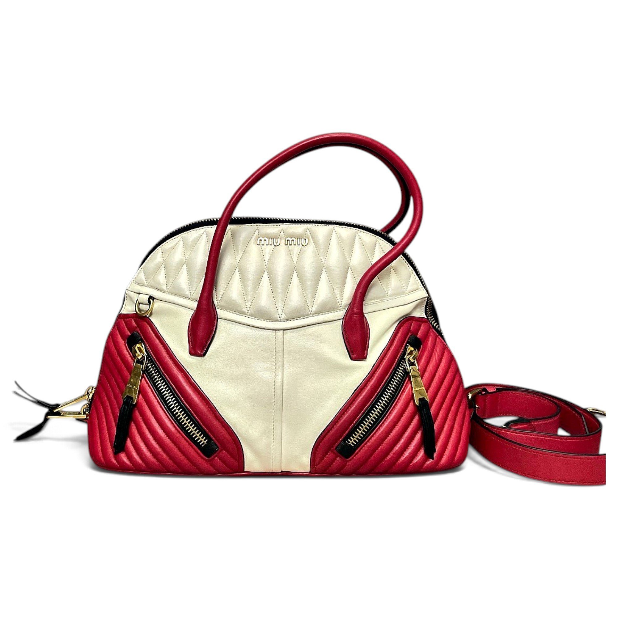 Leather handbag