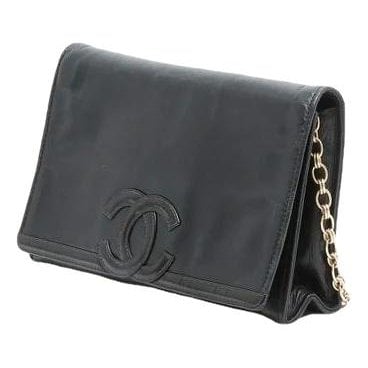 Vintage CC Chain leather handbag