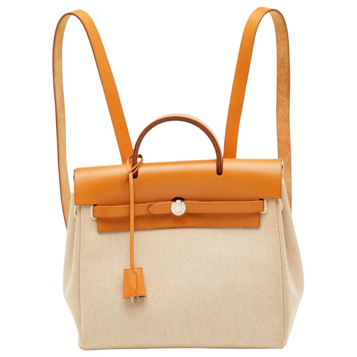 Hermes Herbag Handbag Vache Leather