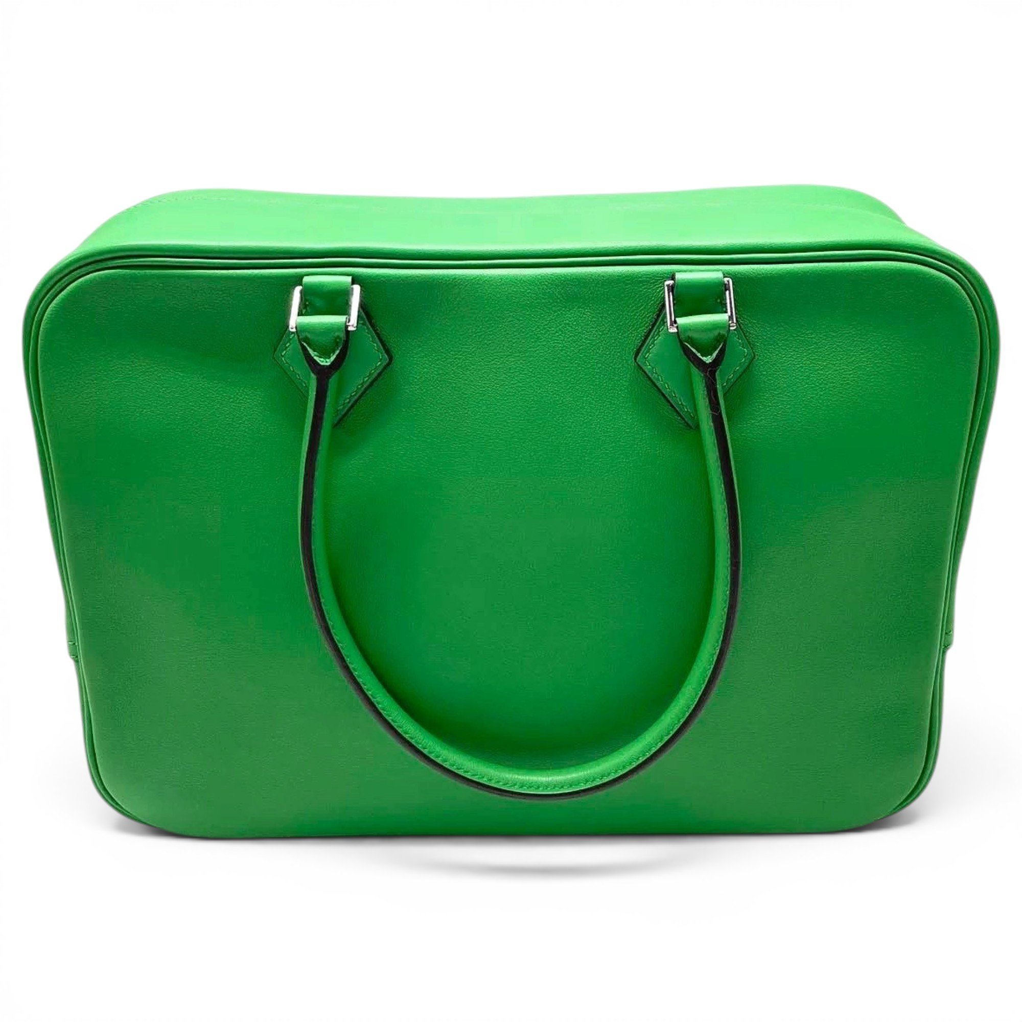 Plume leather handbag
