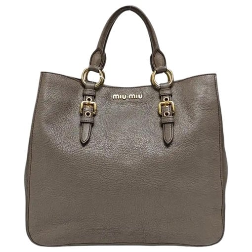 Leather handbag