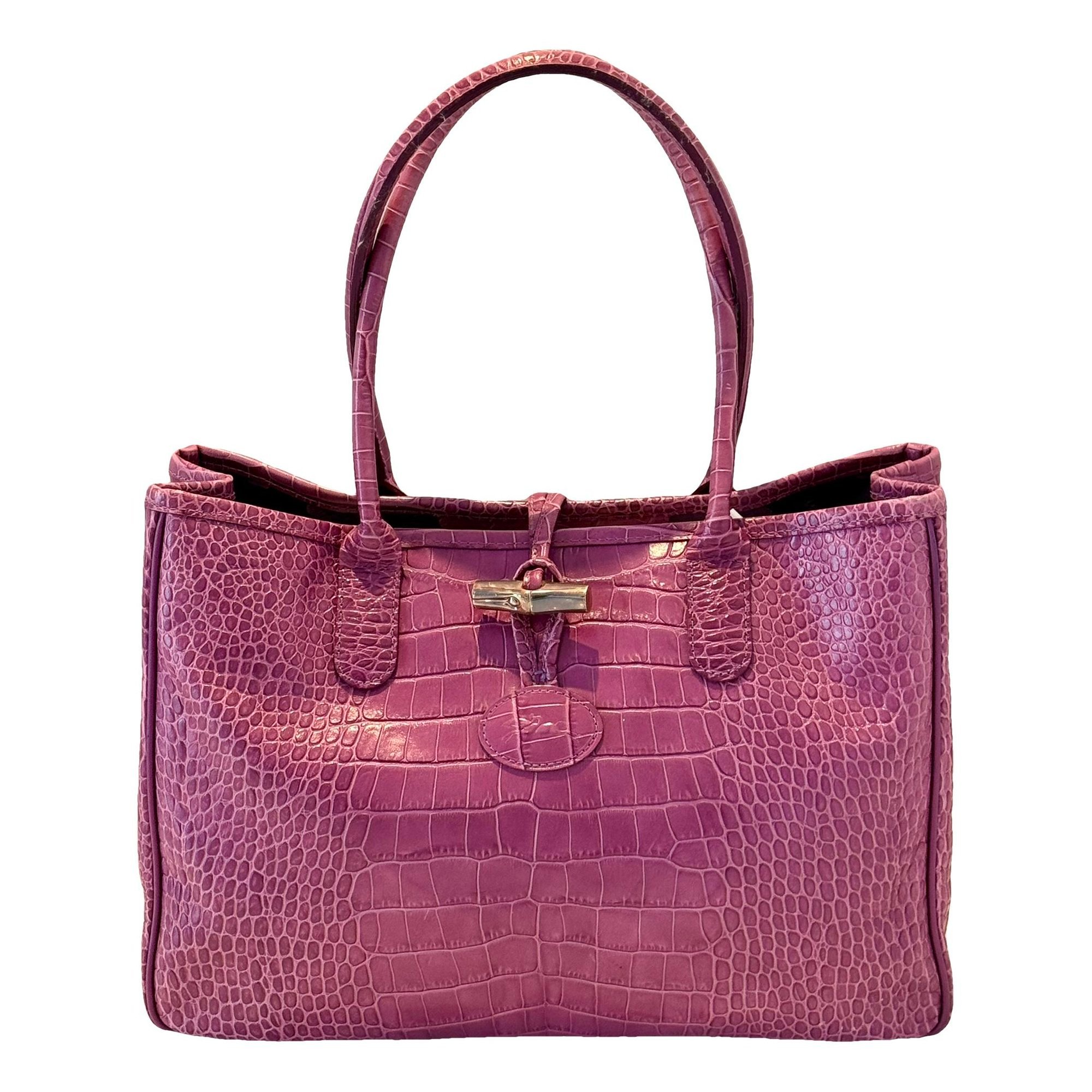 Roseau leather handbag