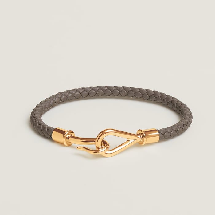 Gris Étain Jumbo H Bracelet