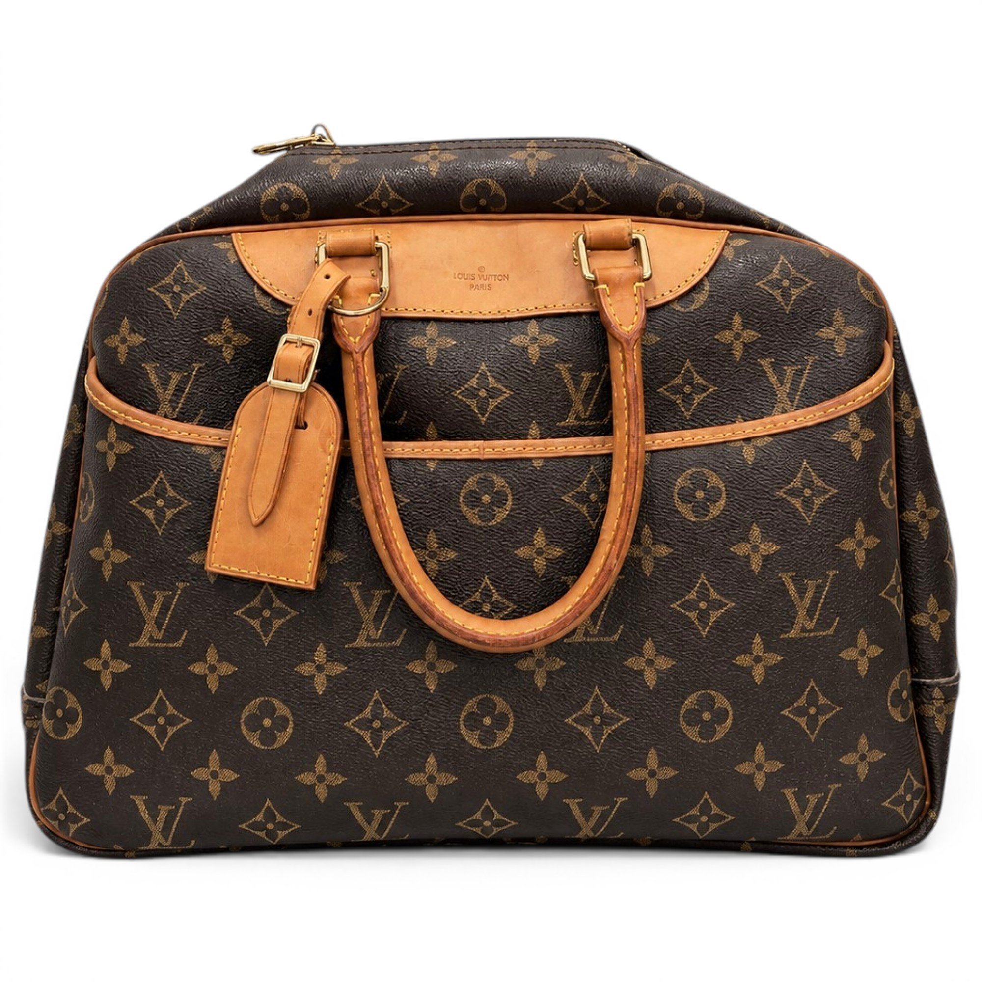 Deauville leather handbag