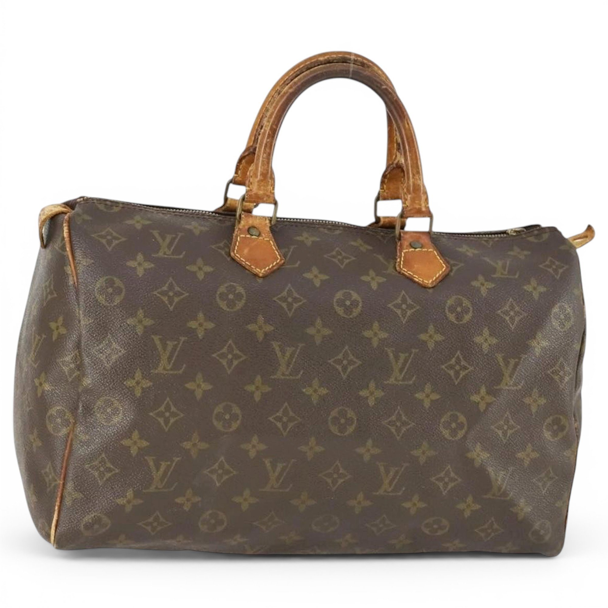Speedy leather handbag