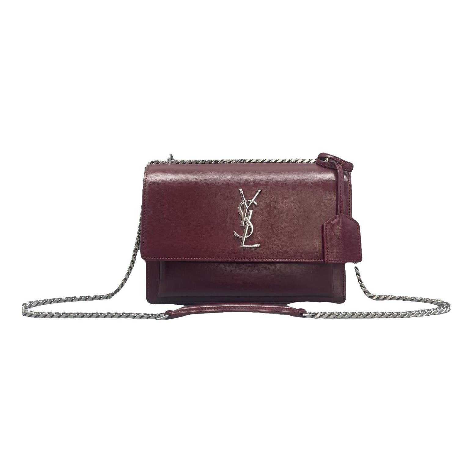 Sunset leather handbag
