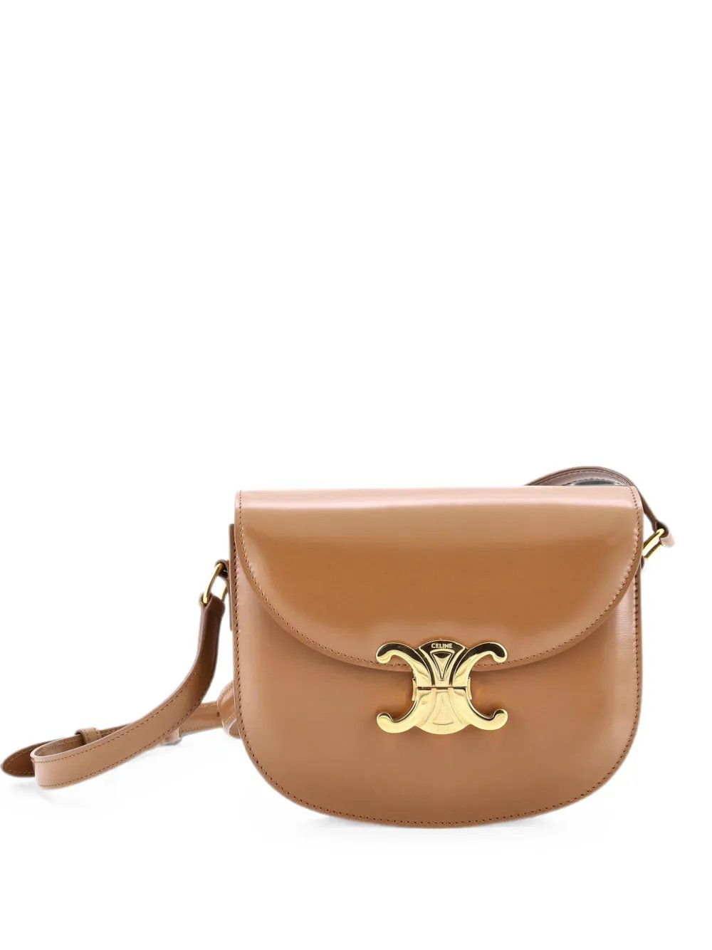 Besace Triomphe Shoulder Bag Leather Medium crossbody bag
