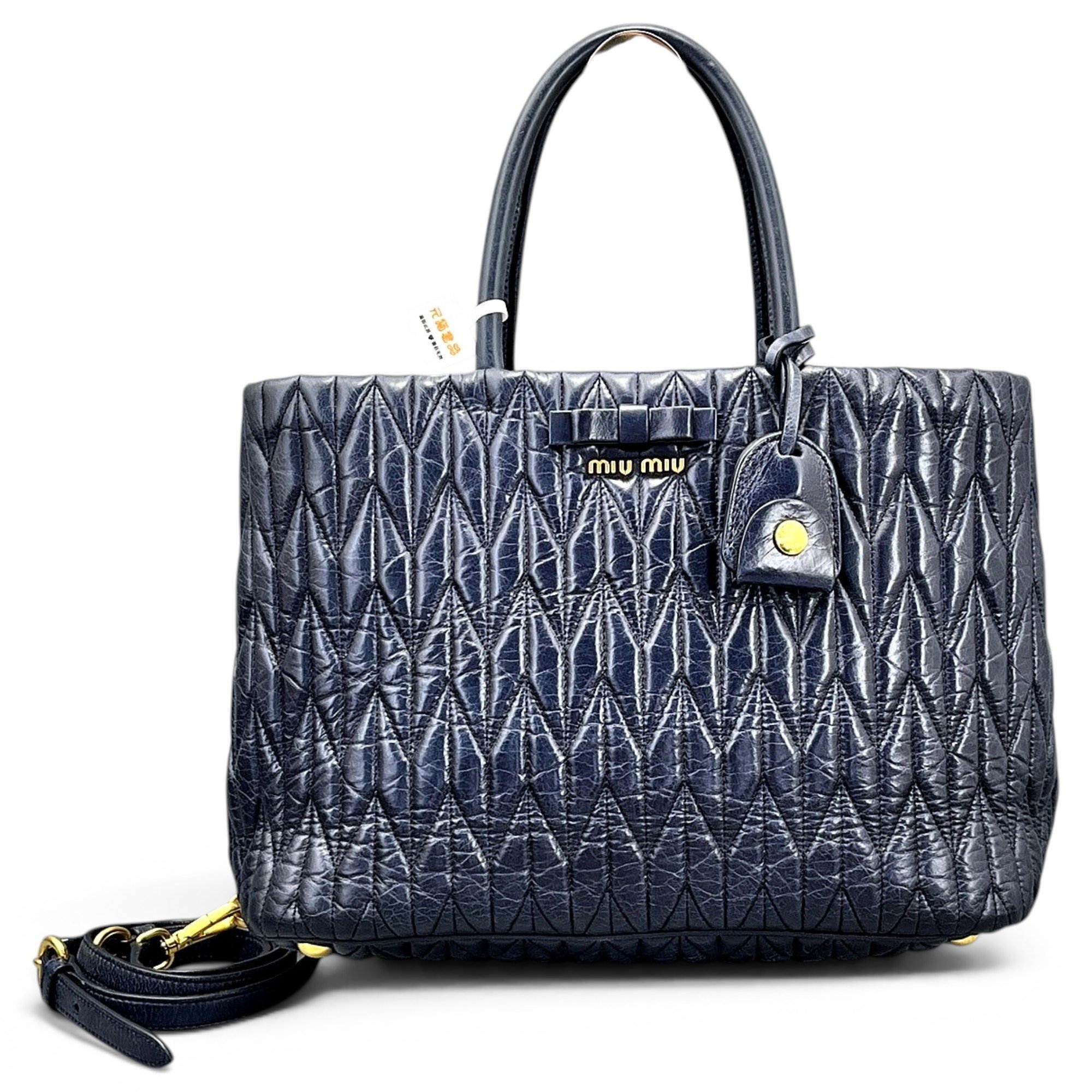Leather handbag