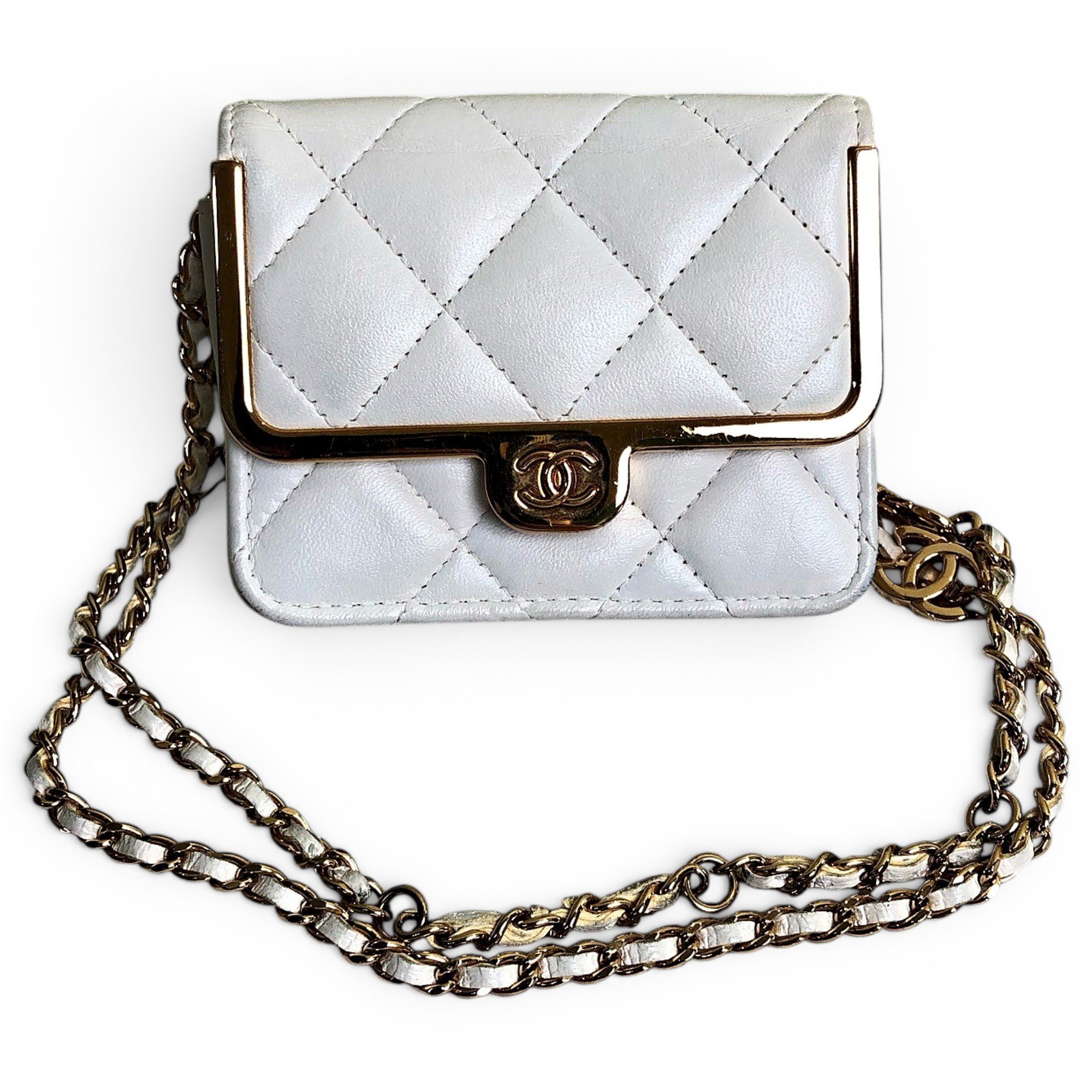 Wallet On Chain Timeless/Classique leather handbag