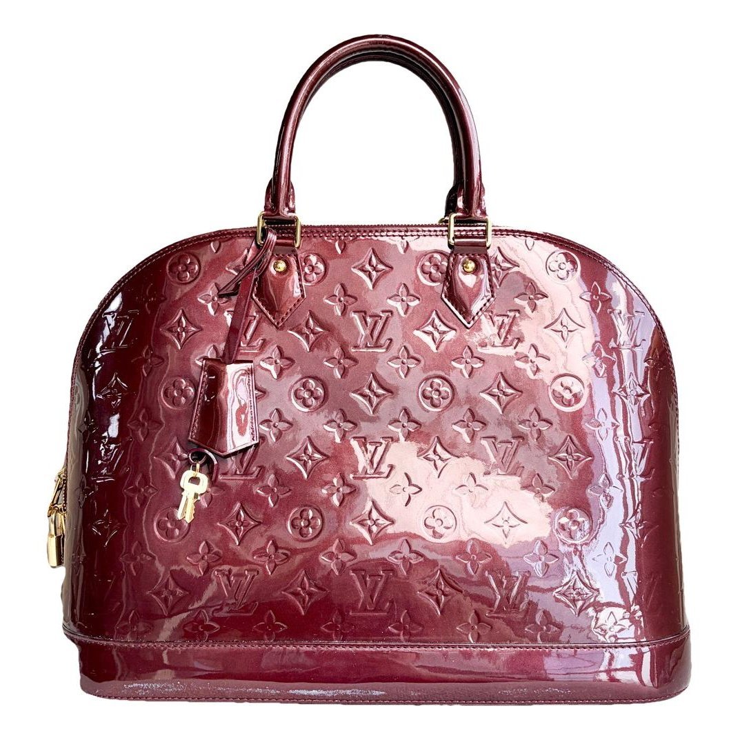 Alma patent leather handbag