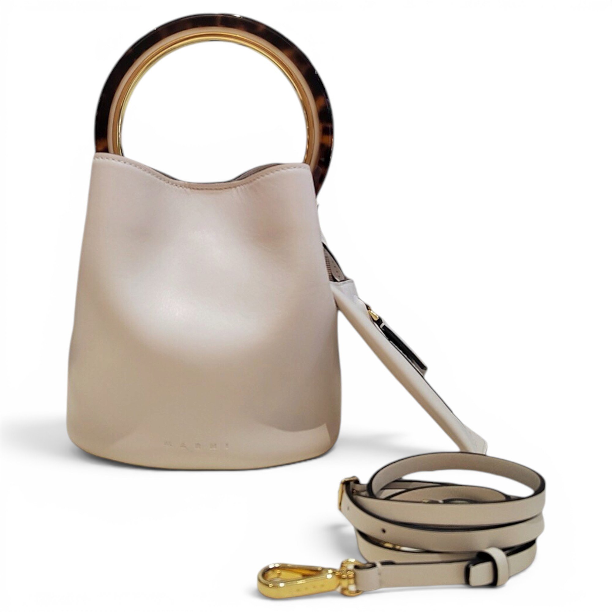Pannier leather tote