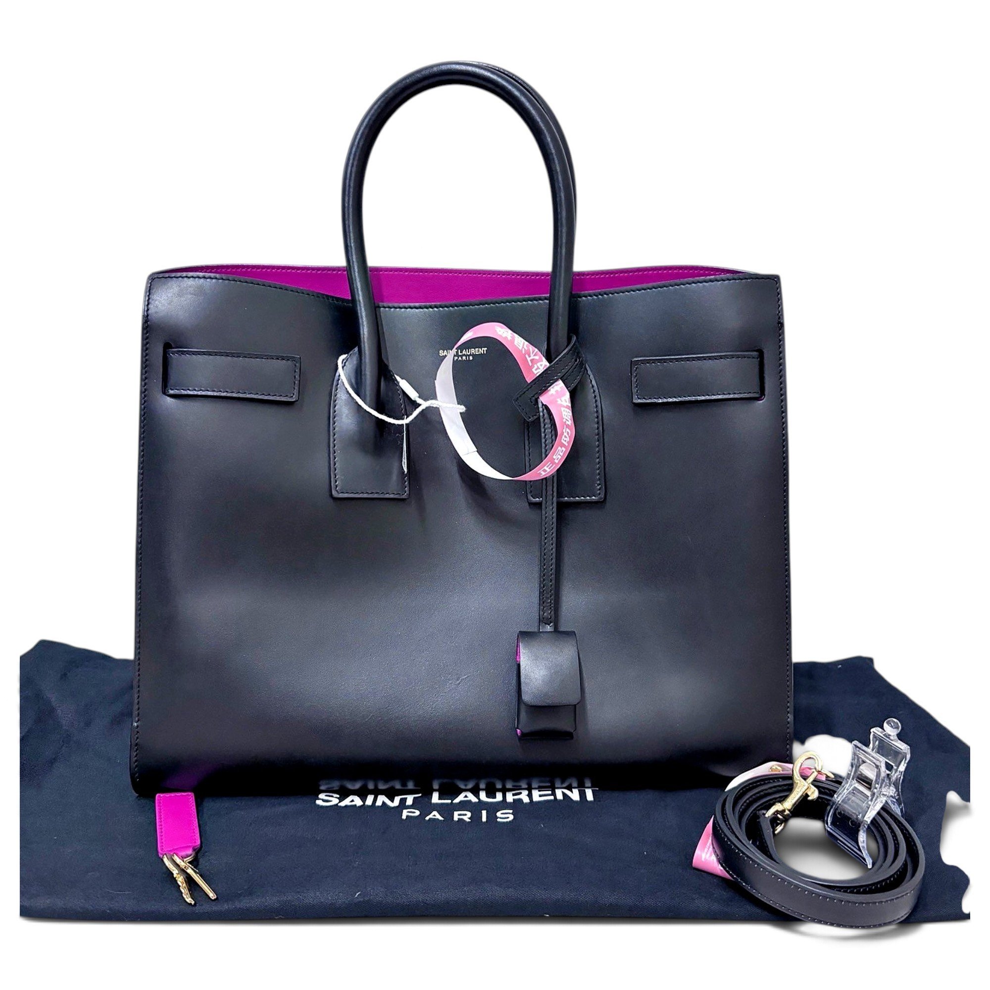 Sac de Jour leather tote