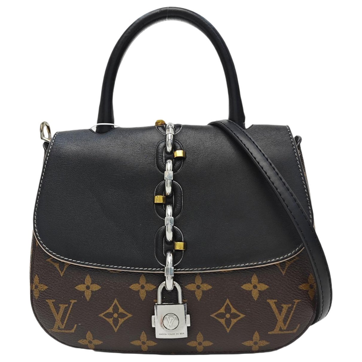 Chain It leather handbag