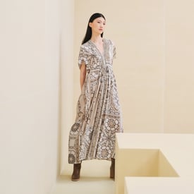 "Effet Kaleidoscope" caftan