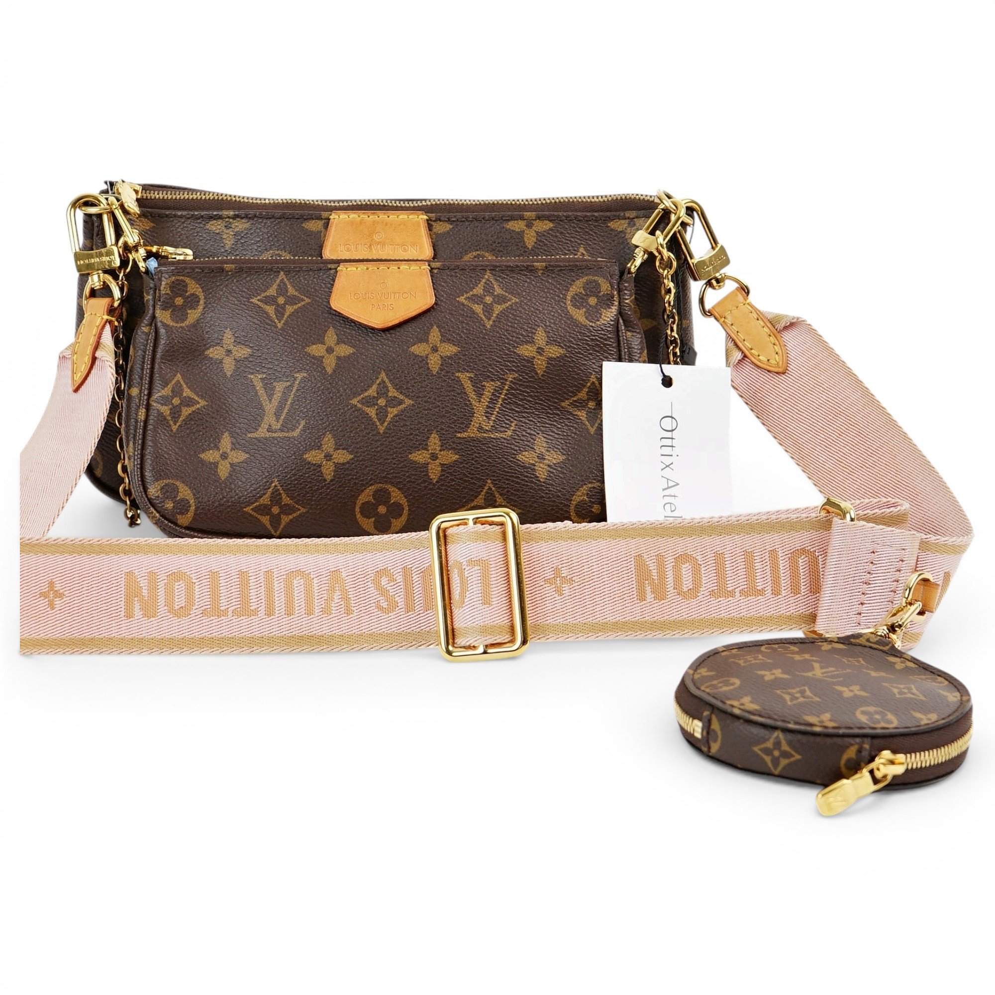 Multi Pochette Accessoires leather handbag