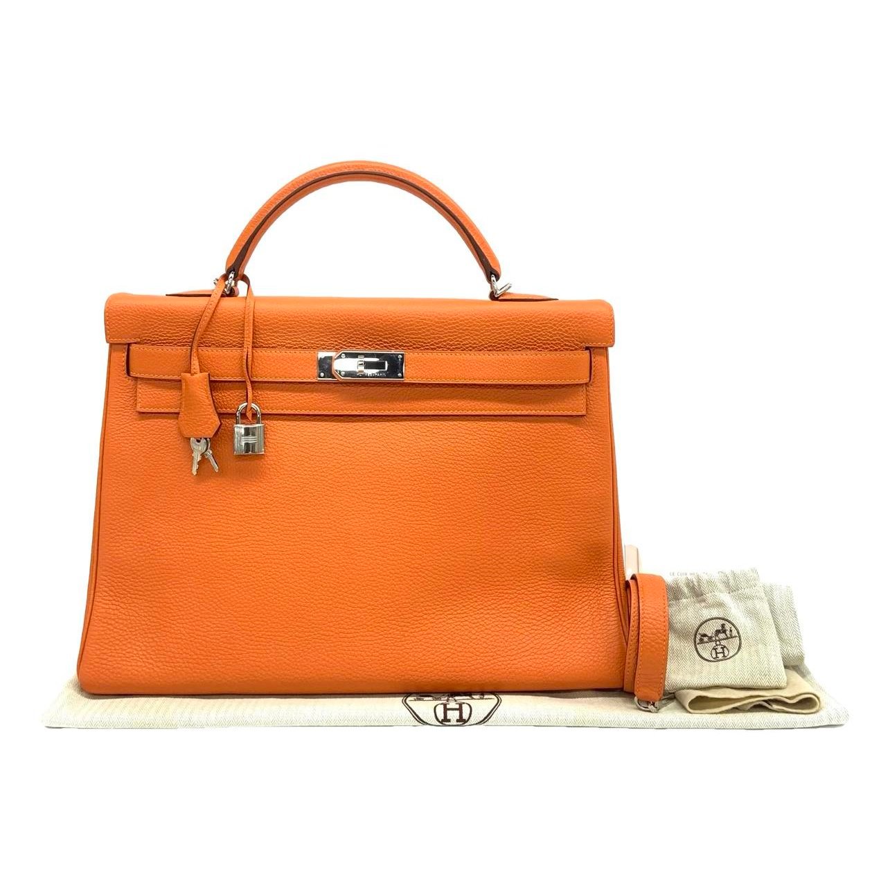 Kelly 40 leather handbag
