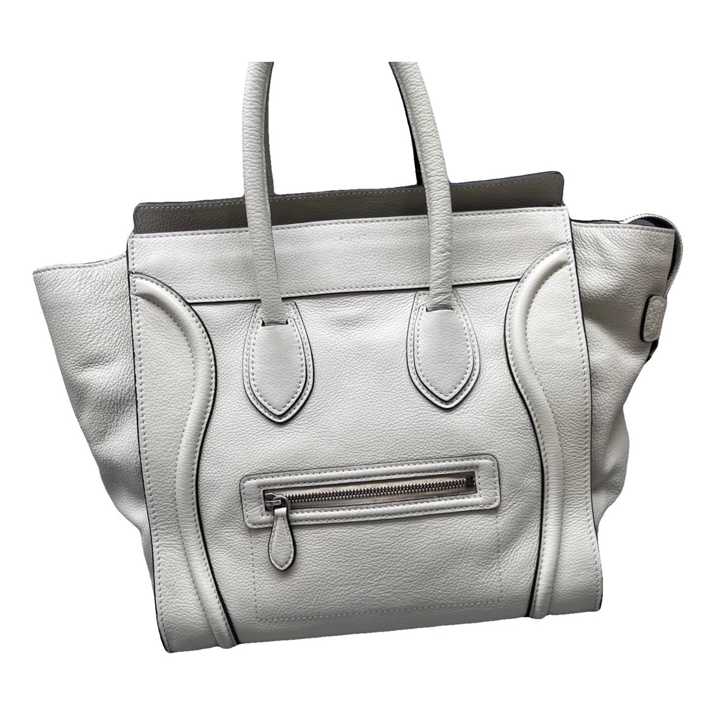 Luggage leather handbag