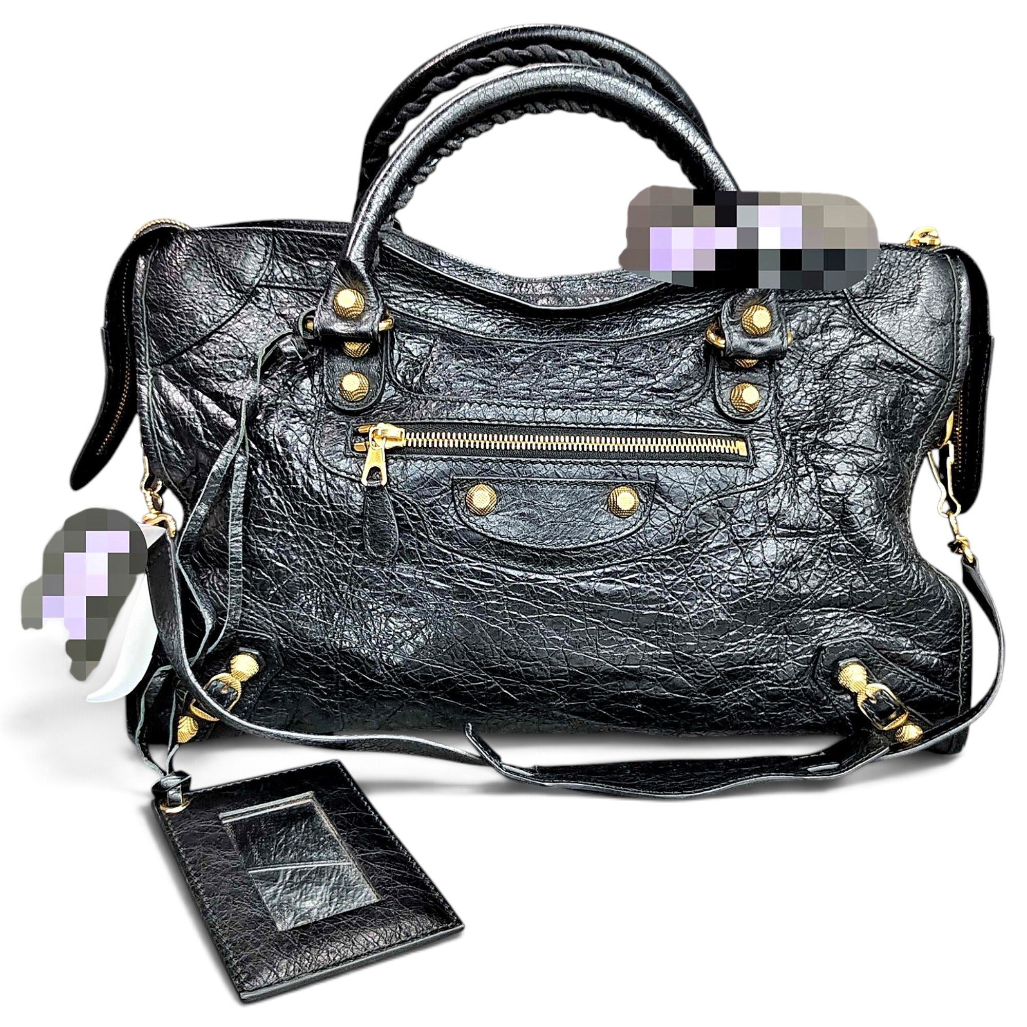 Balenciaga City leather handbag