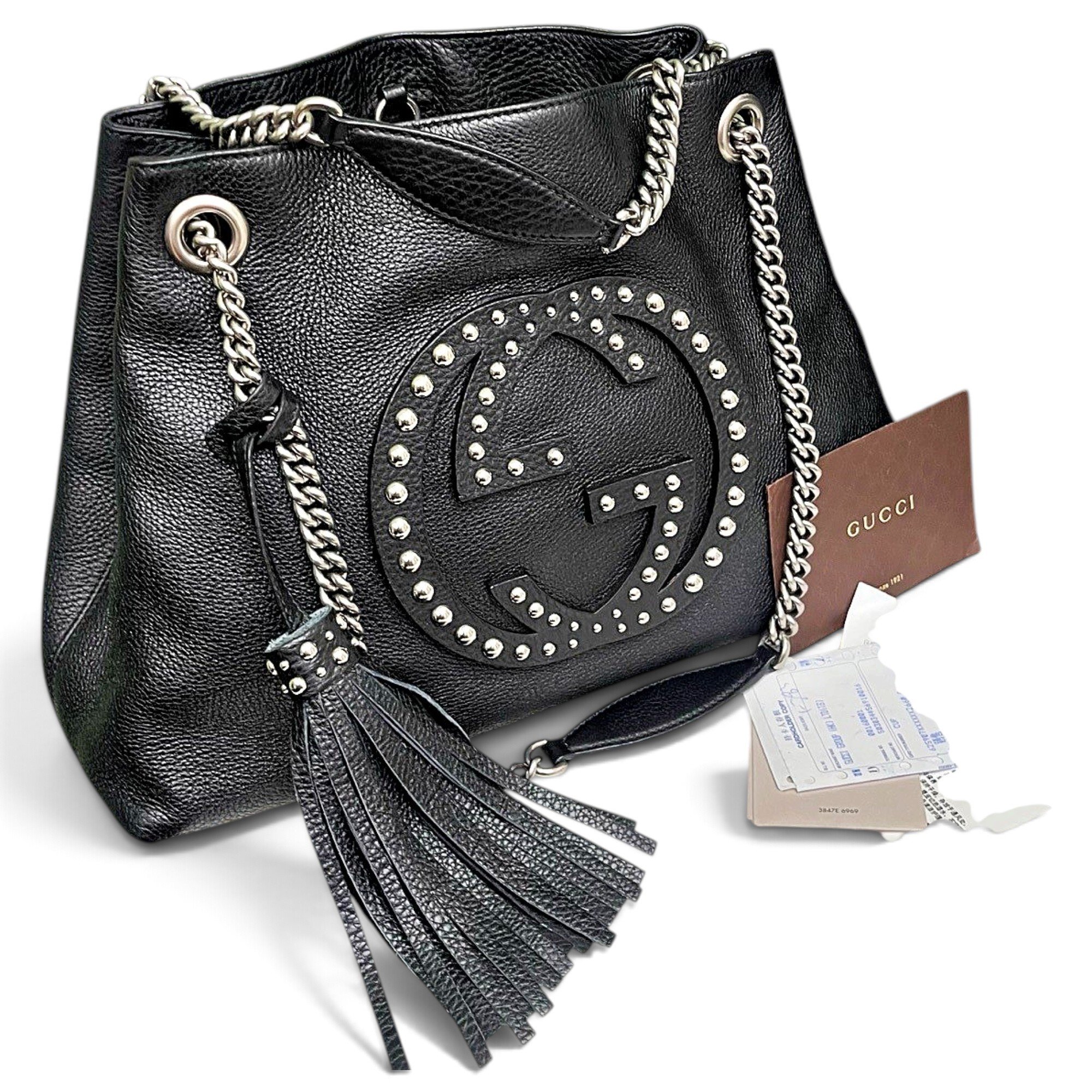 Soho leather tote