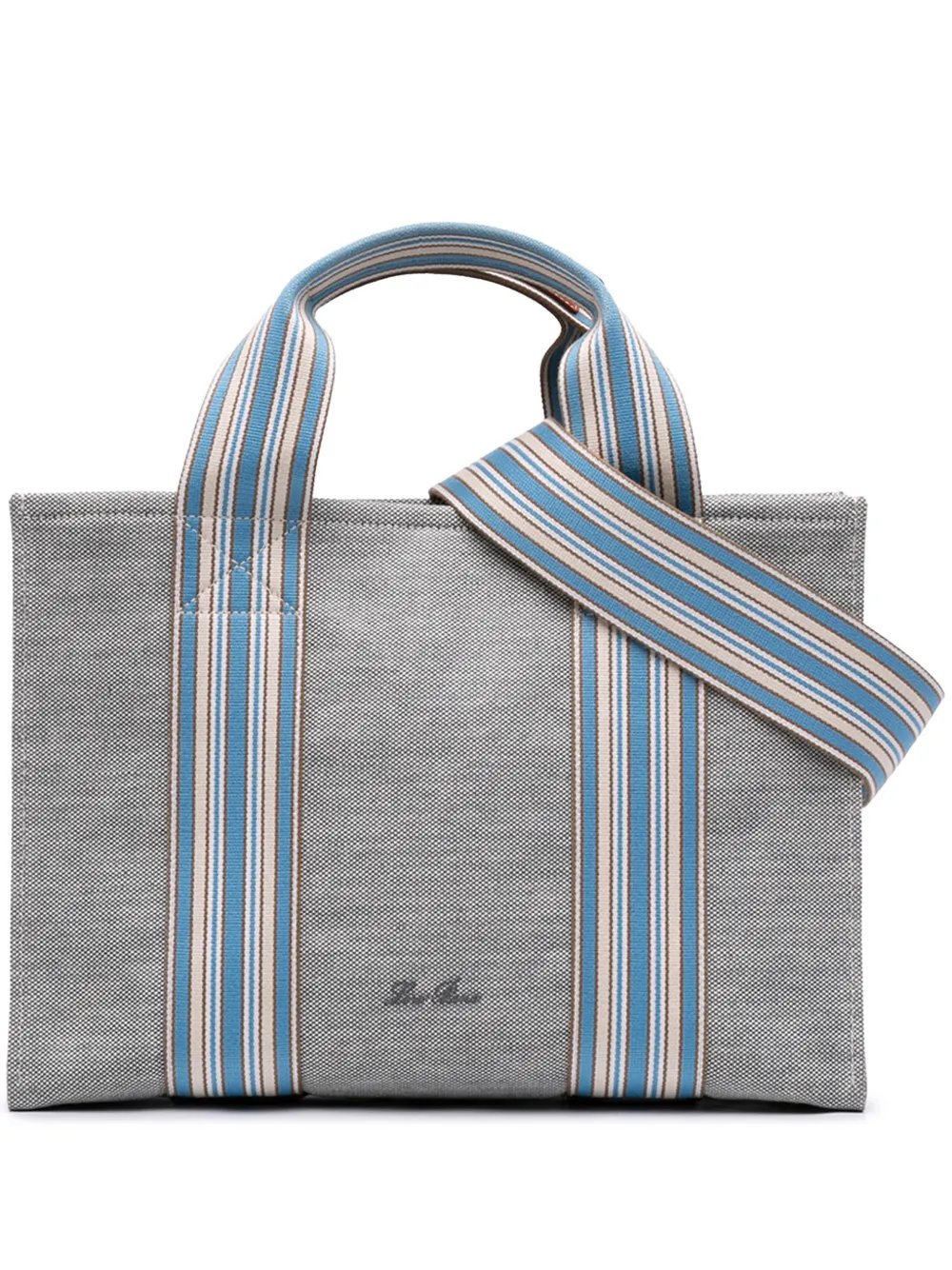 2020-2026 Canvas The Suitcase Stripe Tote satchel