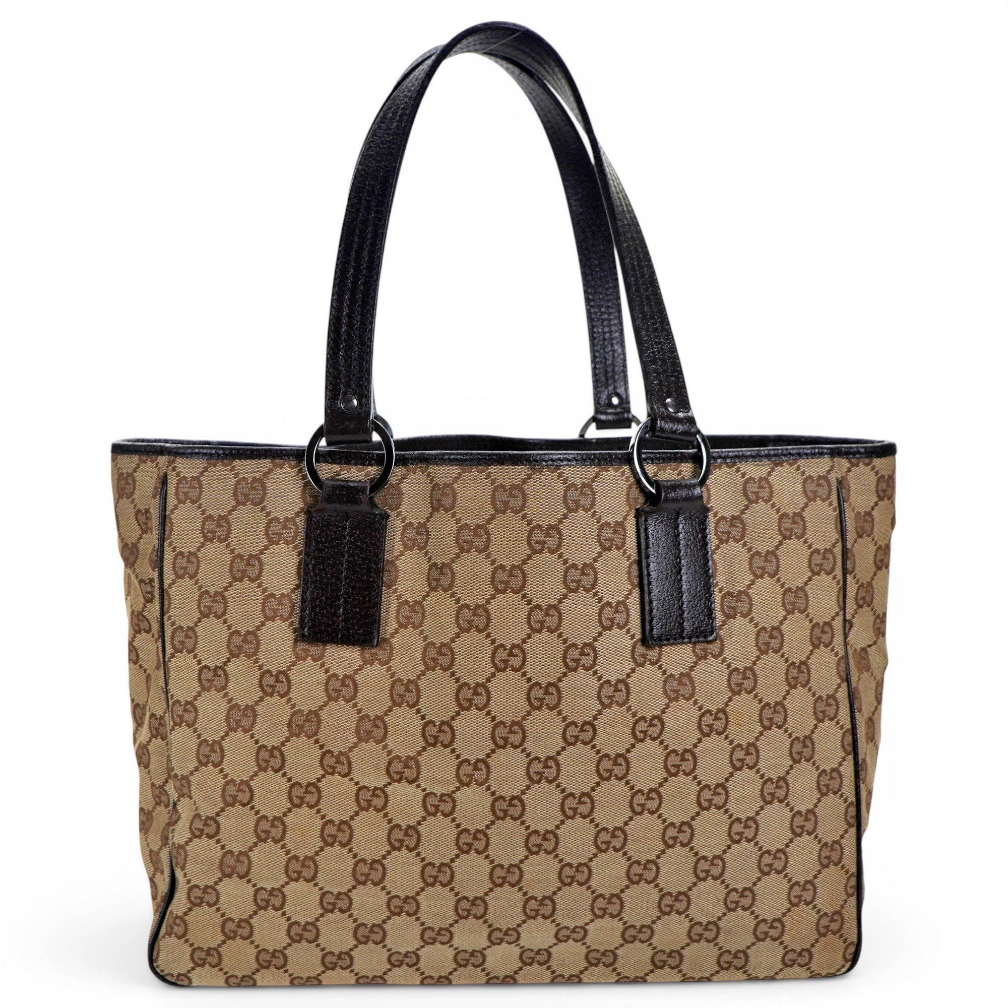 Leather tote
