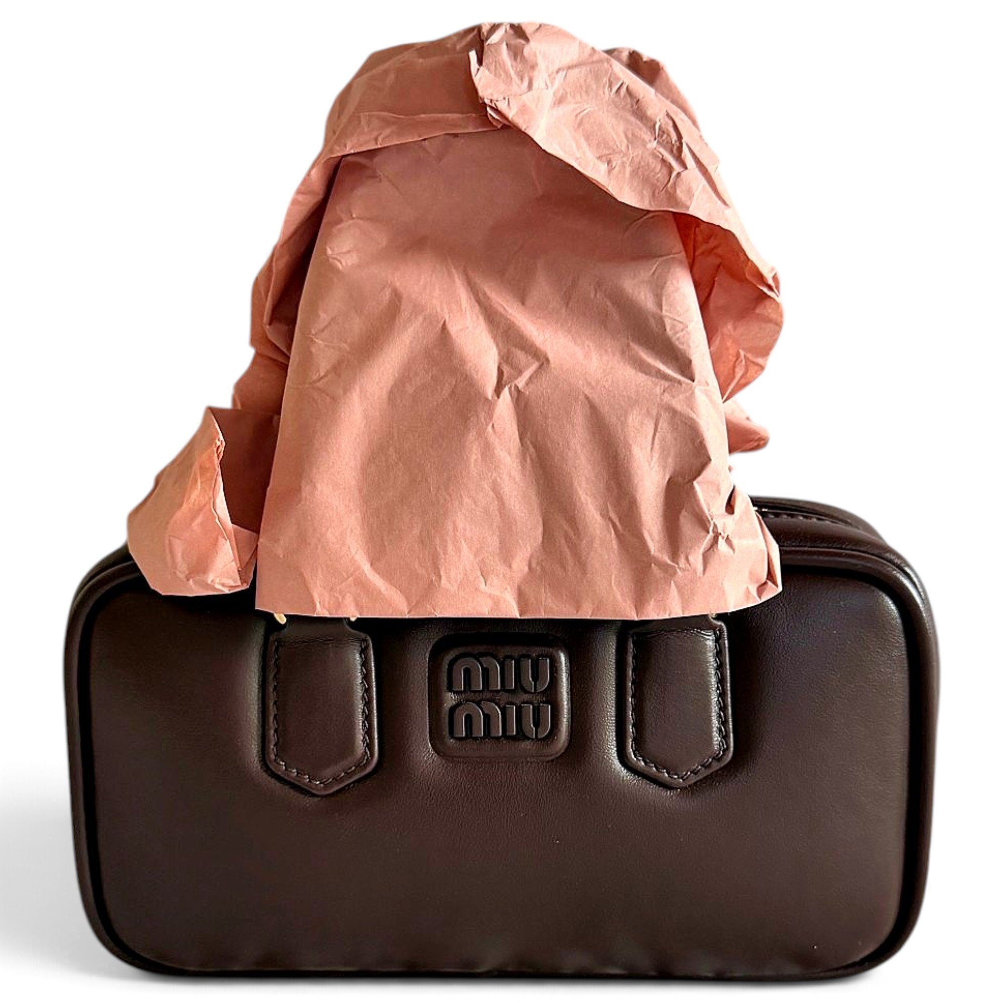 Arcadie leather handbag