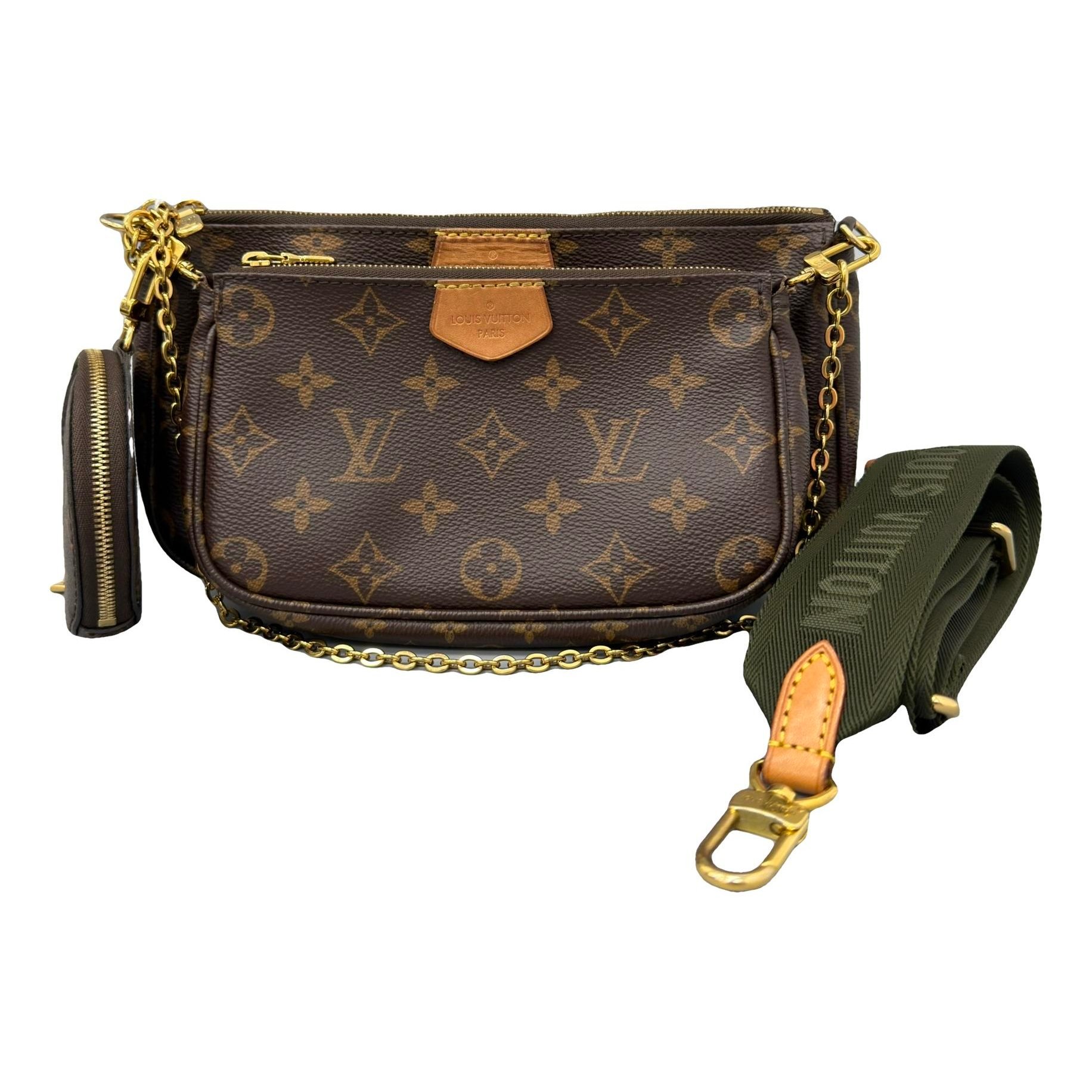 Multi Pochette Accessoires leather handbag
