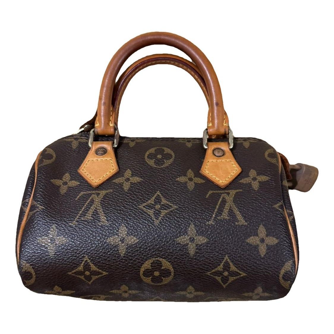 Nano Speedy / Mini HL leather handbag