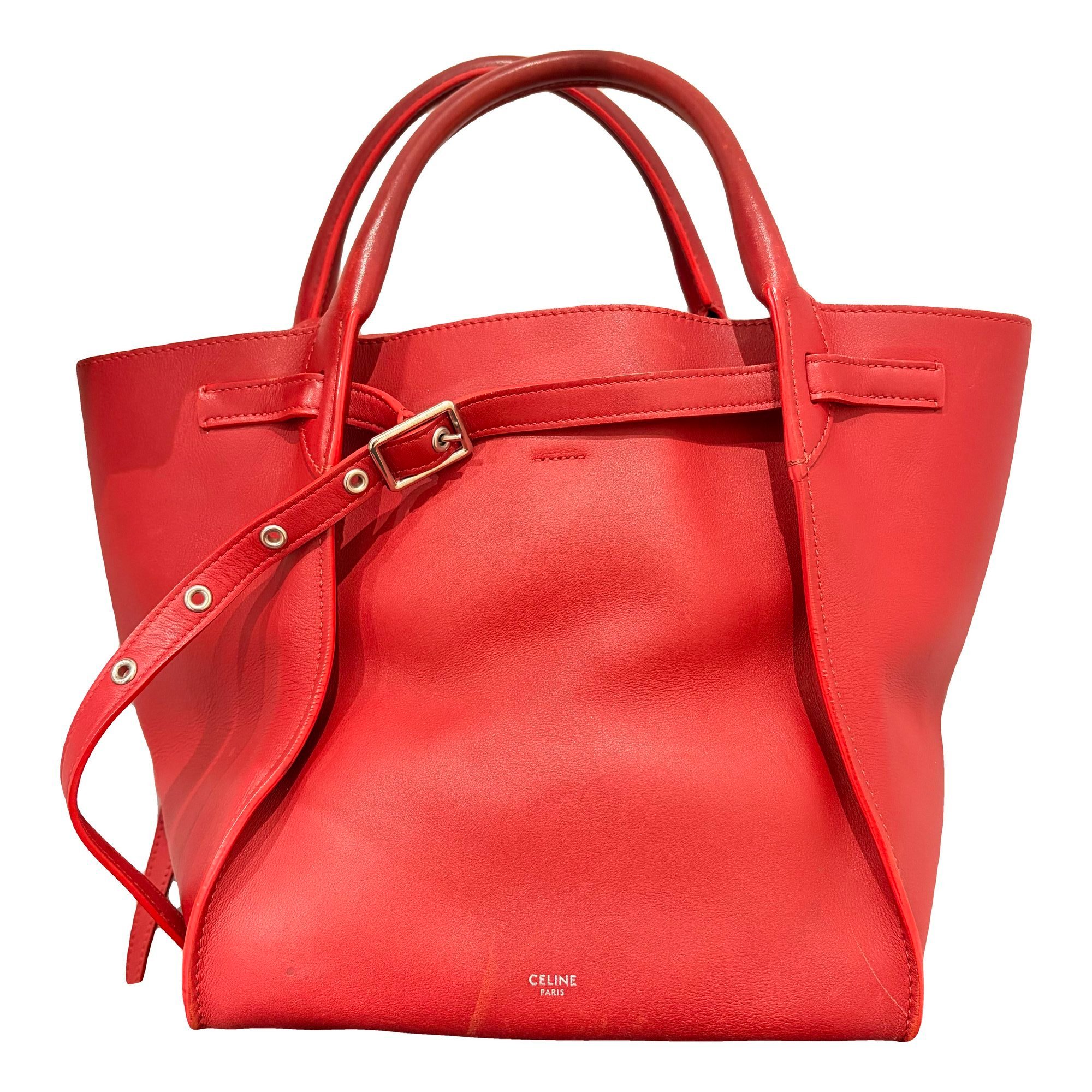 Big Bag leather handbag