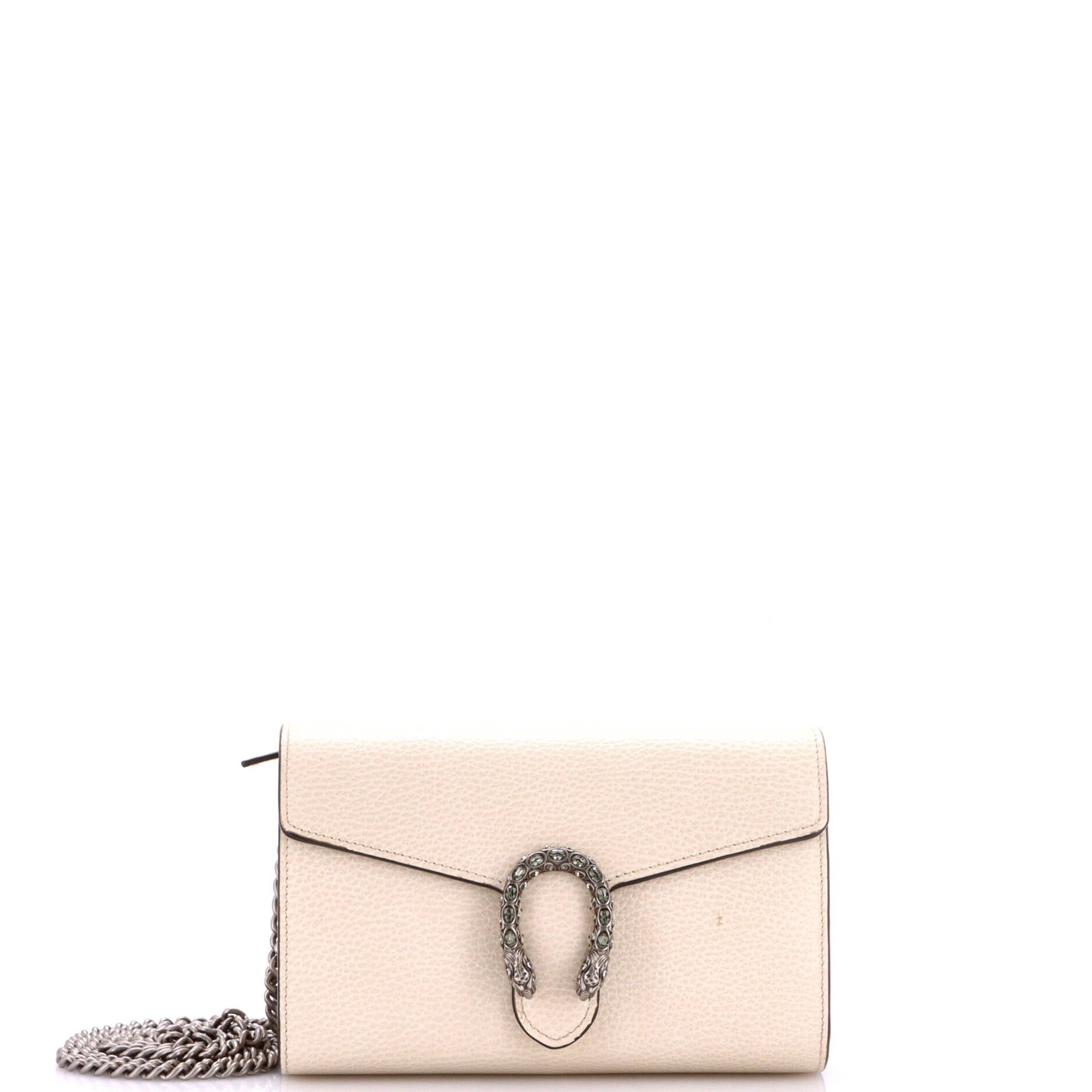Dionysus Chain Wallet Leather with Embellished Detail Small