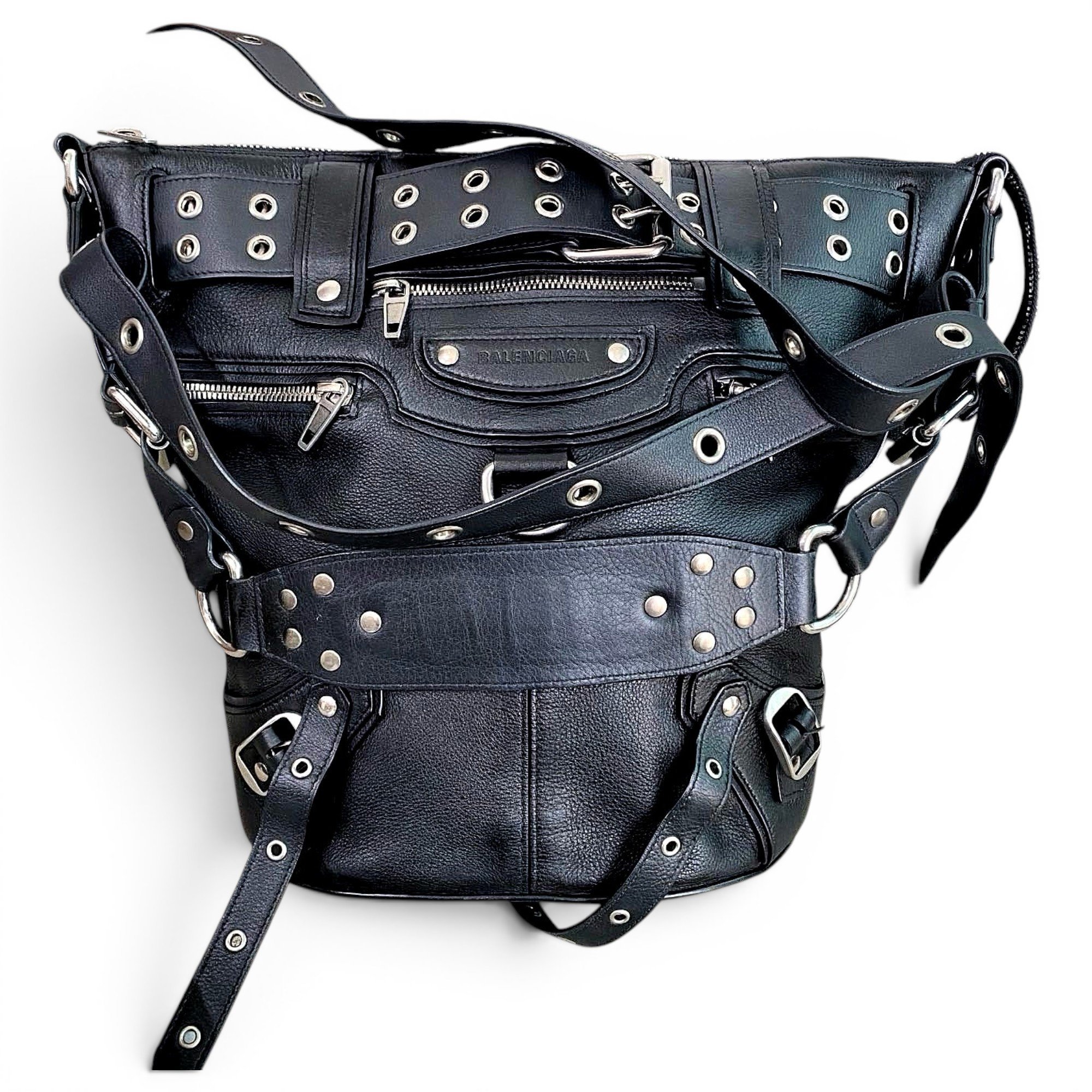 Leather handbag
