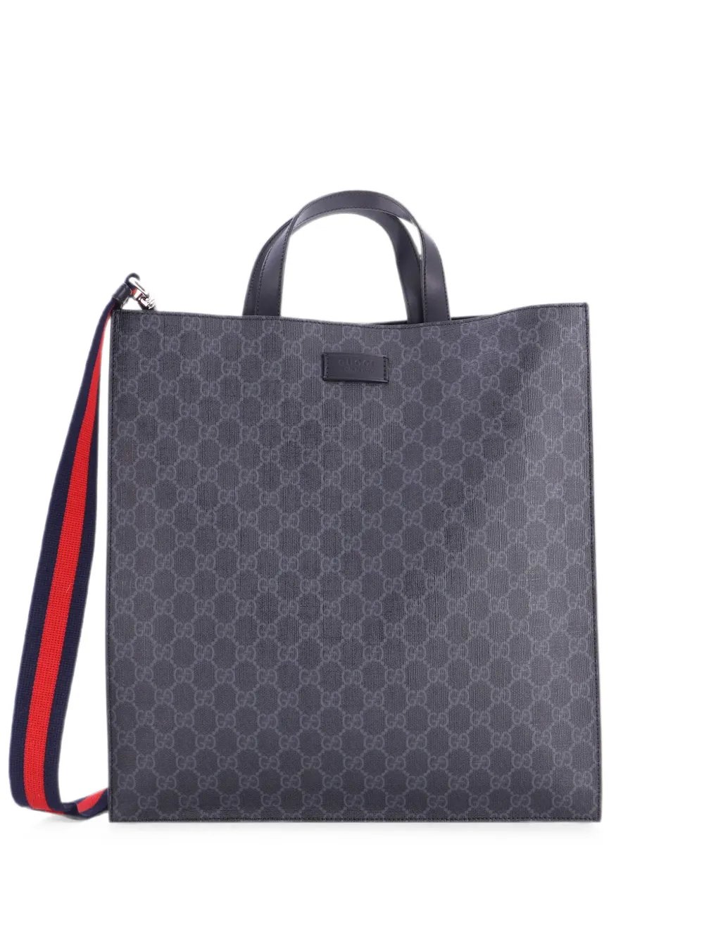Convertible Soft Open GG Coated Canvas Tall tote bag