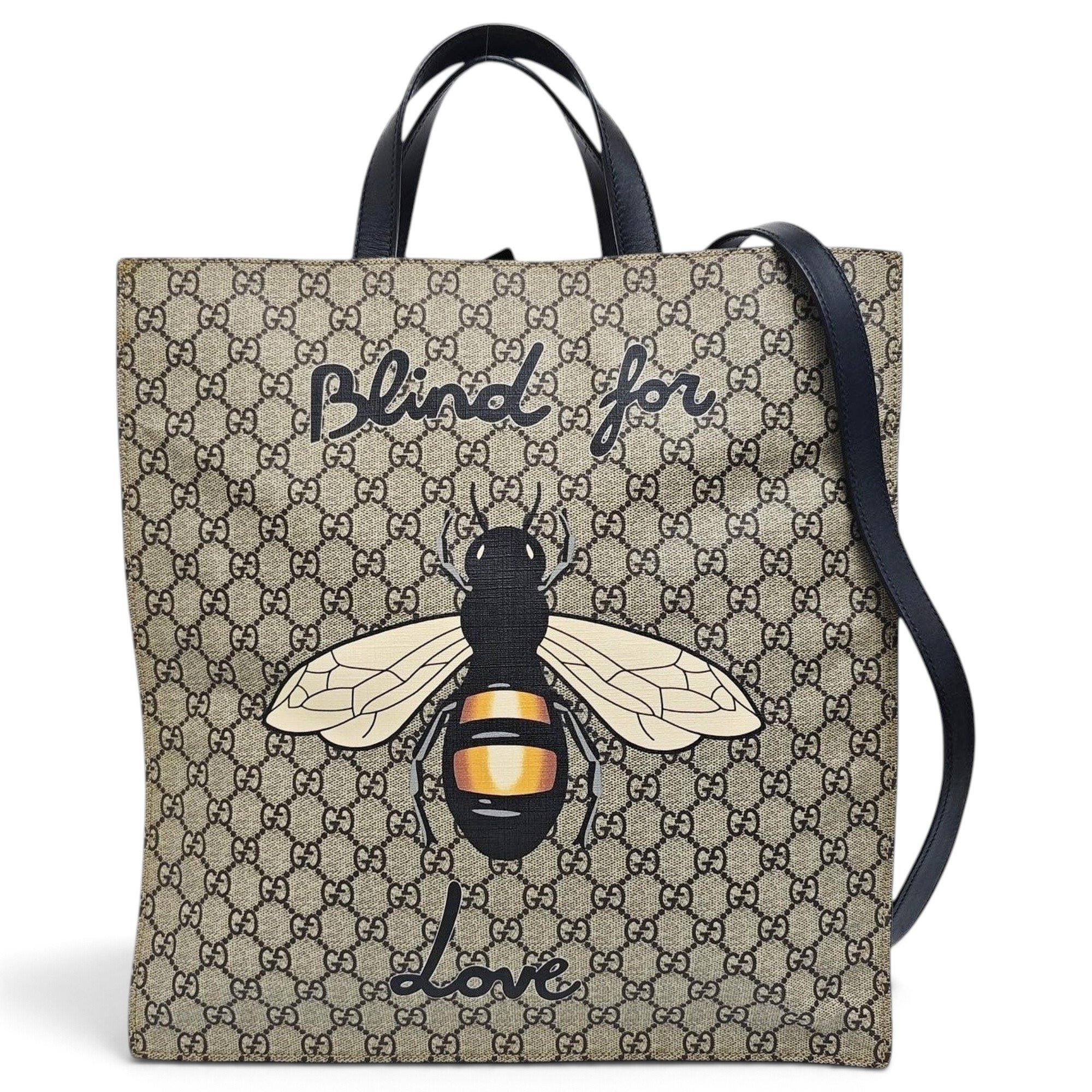 Ophidia GG Supreme leather handbag
