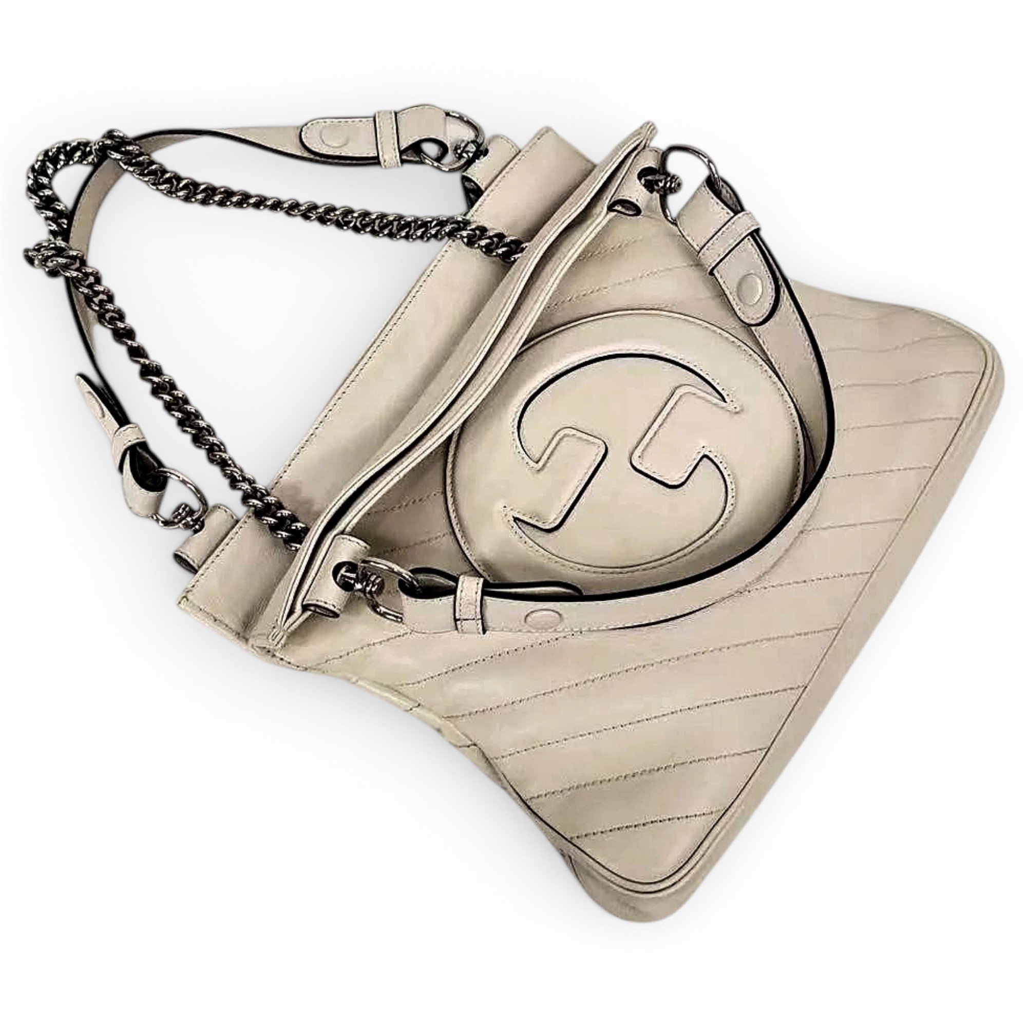 Leather tote