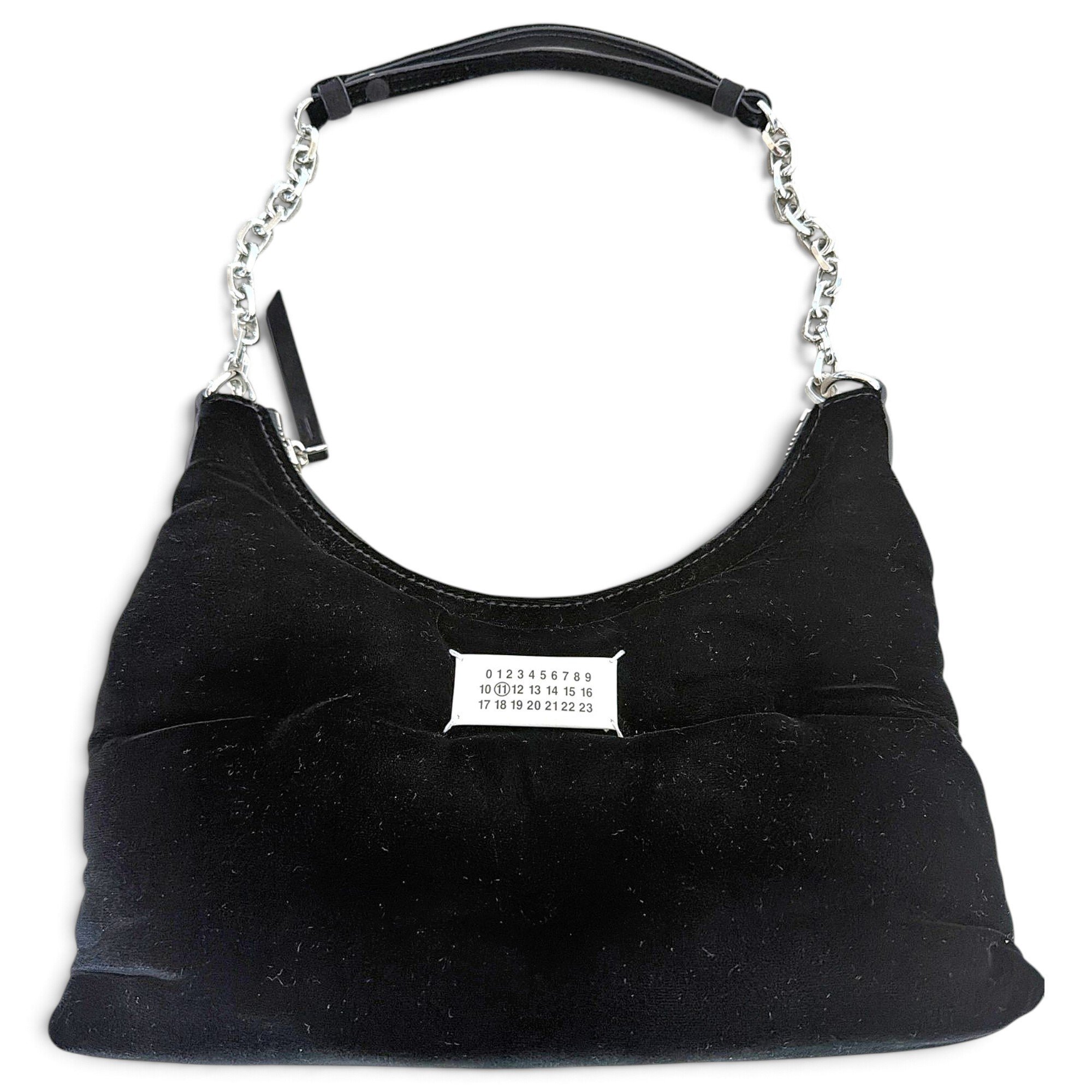 Glam Slam velvet handbag