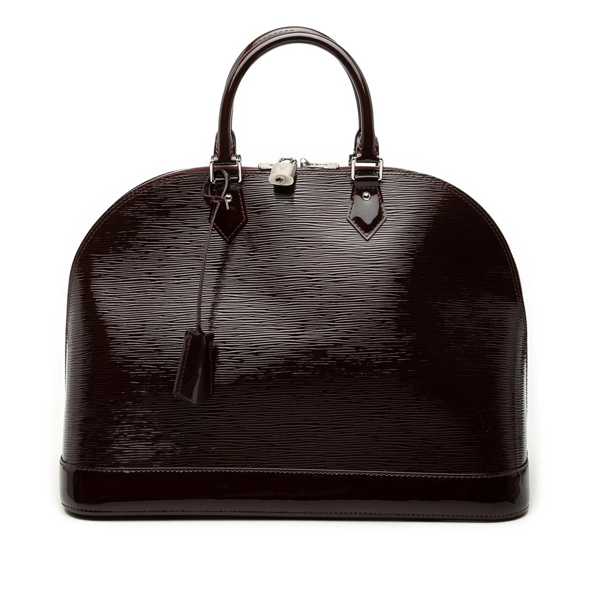 Alma leather handbag