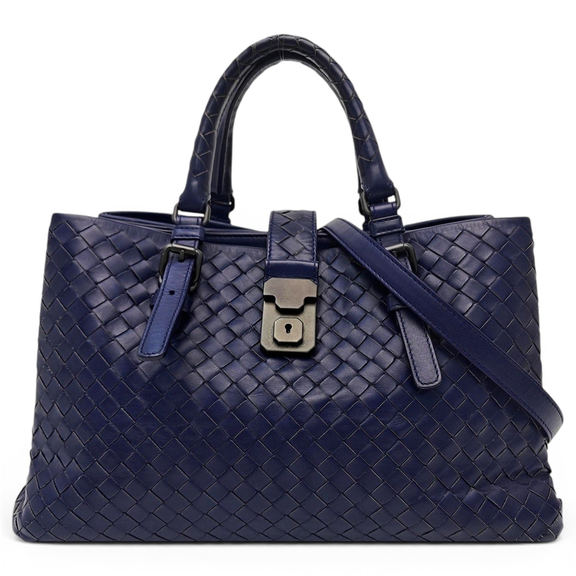 Roma leather handbag