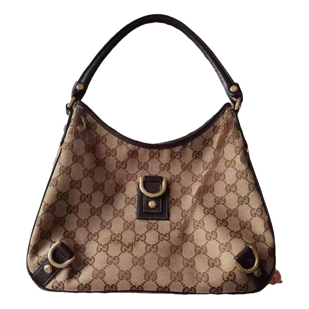 Abbey patent leather handbag