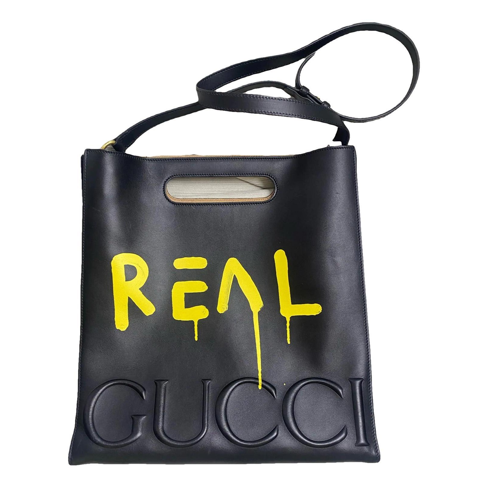 Leather handbag