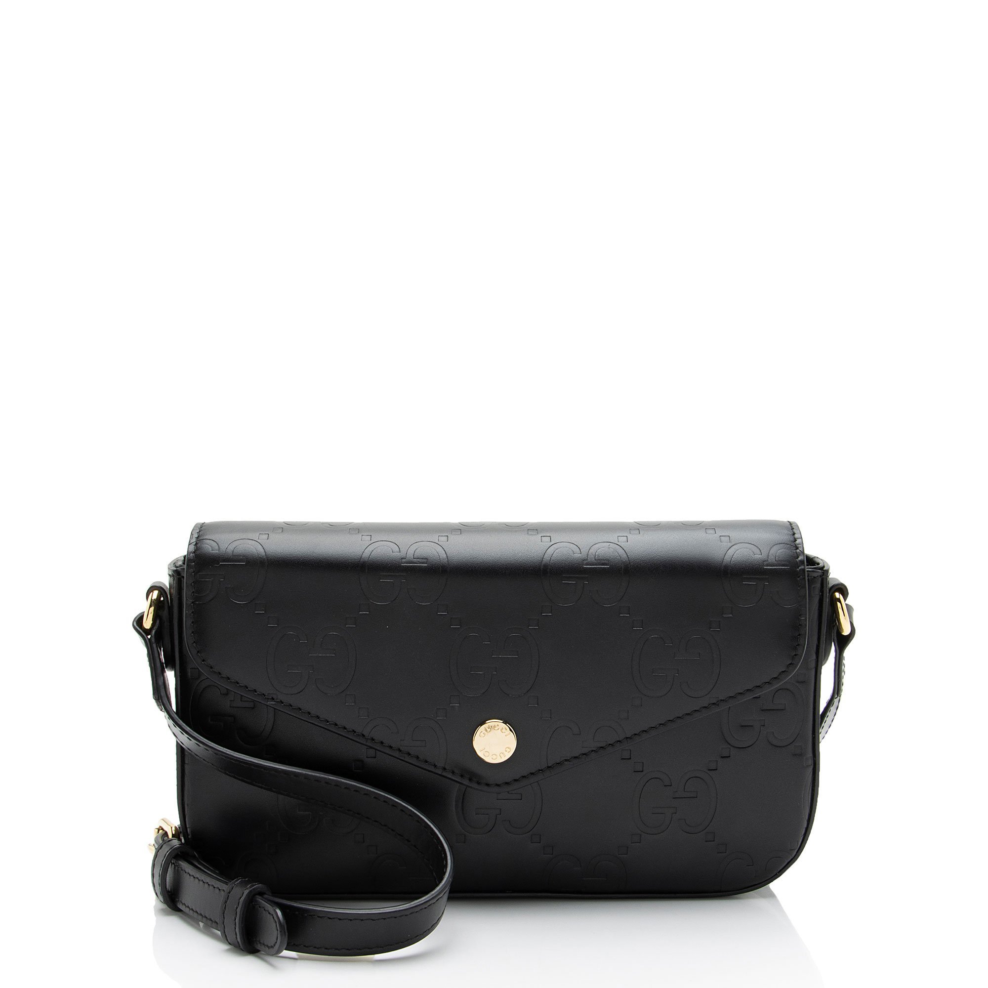 Leather crossbody bag