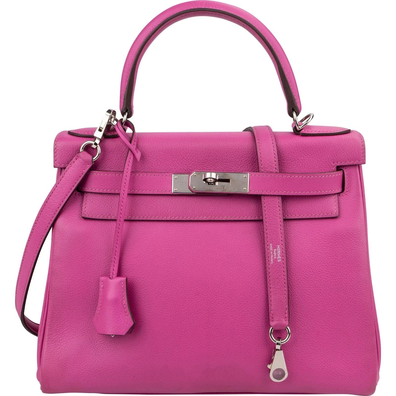 Kelly 28 leather handbag