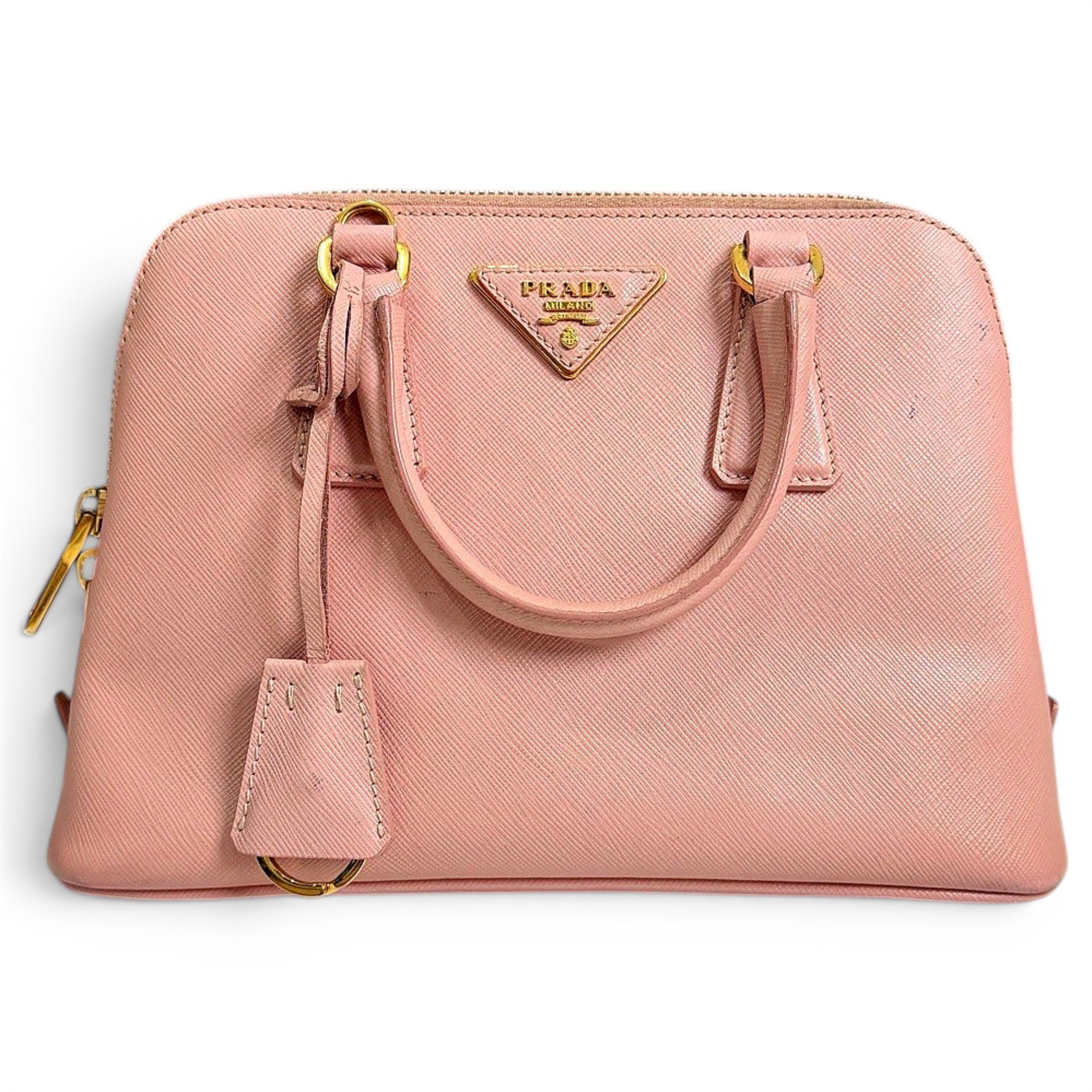Promenade leather handbag