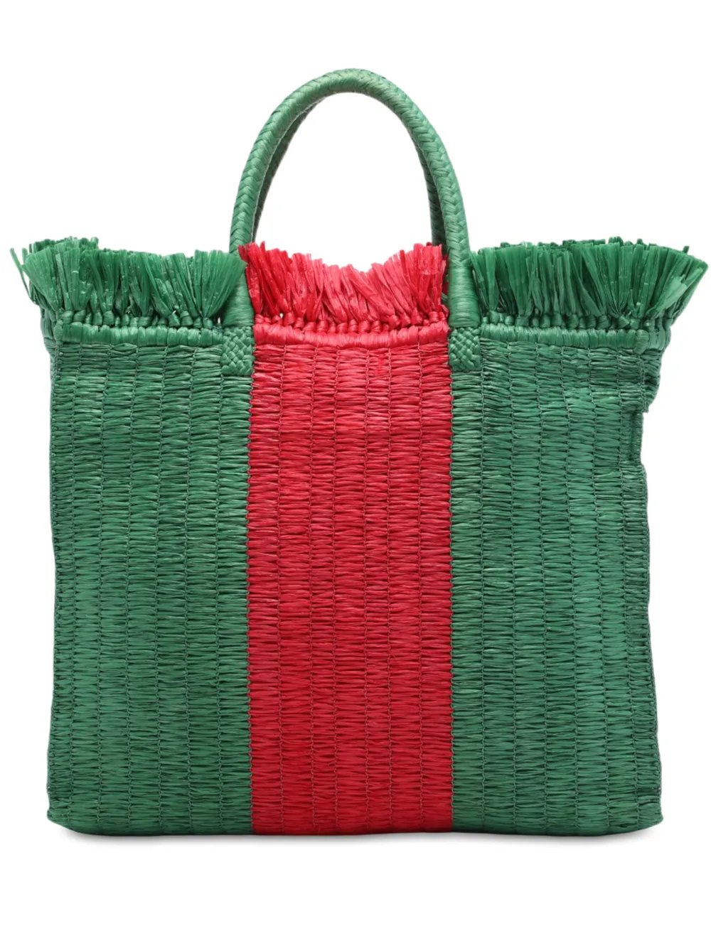 2000-2015 Raffia Web Cestino tote bag