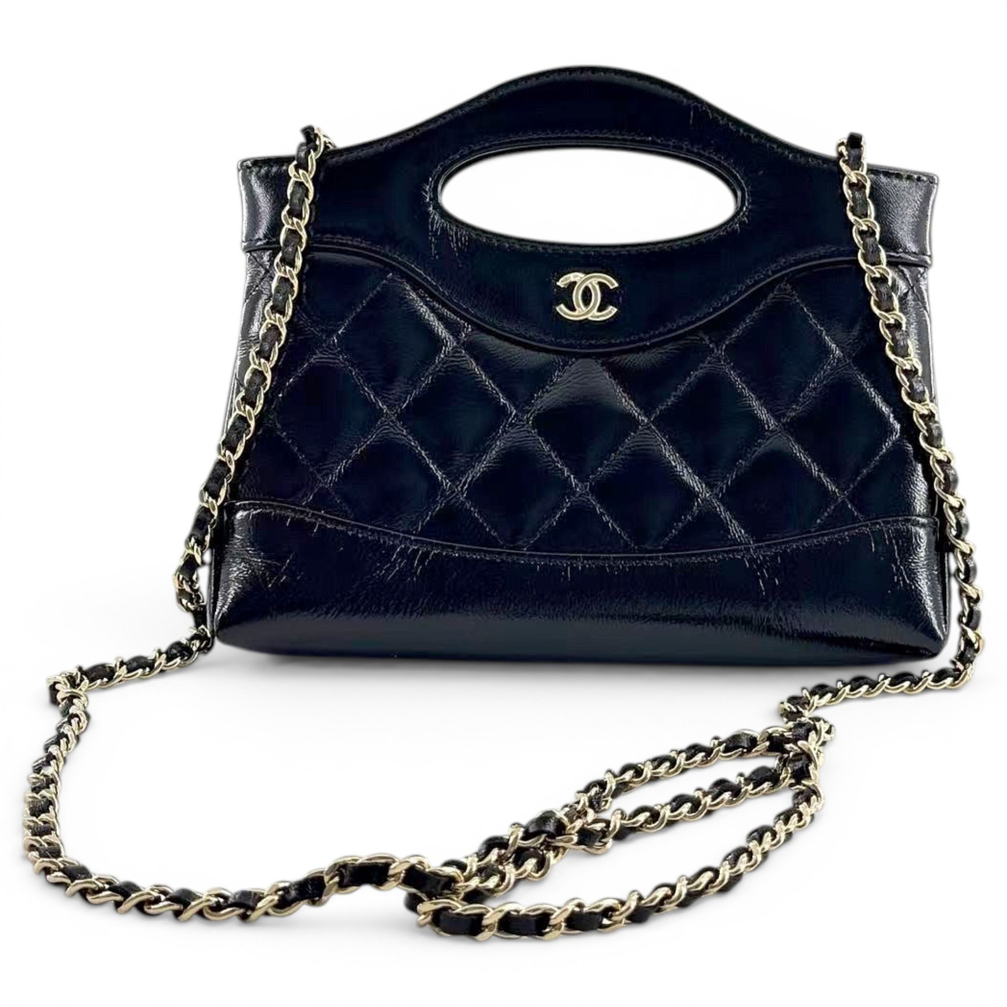 31 Vintage leather crossbody bag