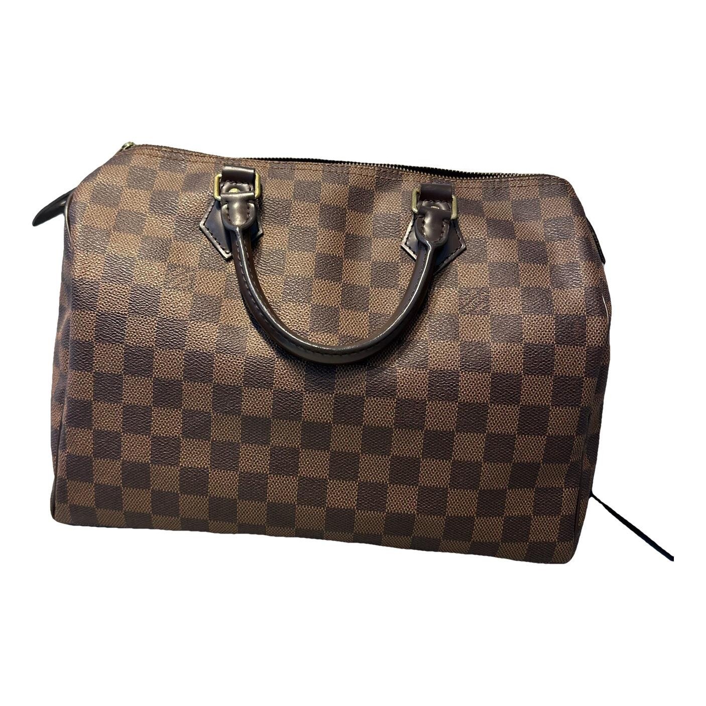 Speedy leather handbag