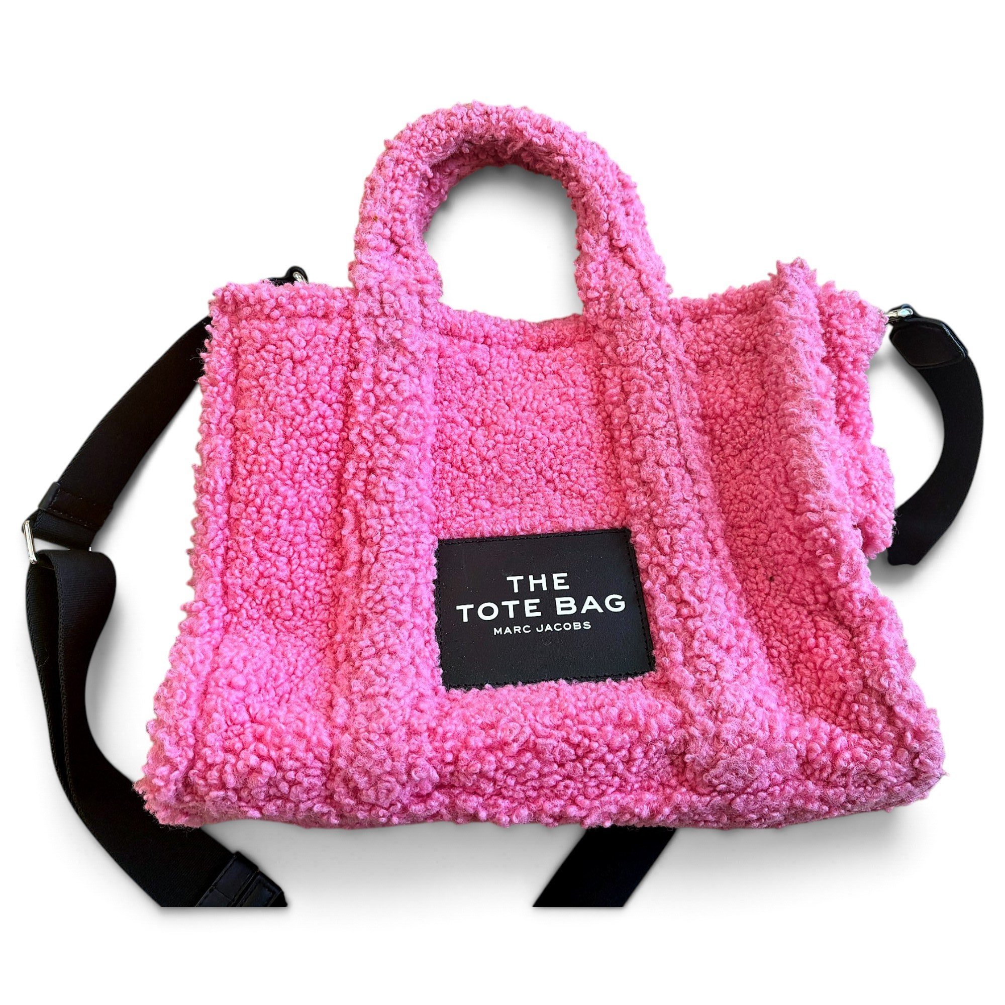 Faux fur tote