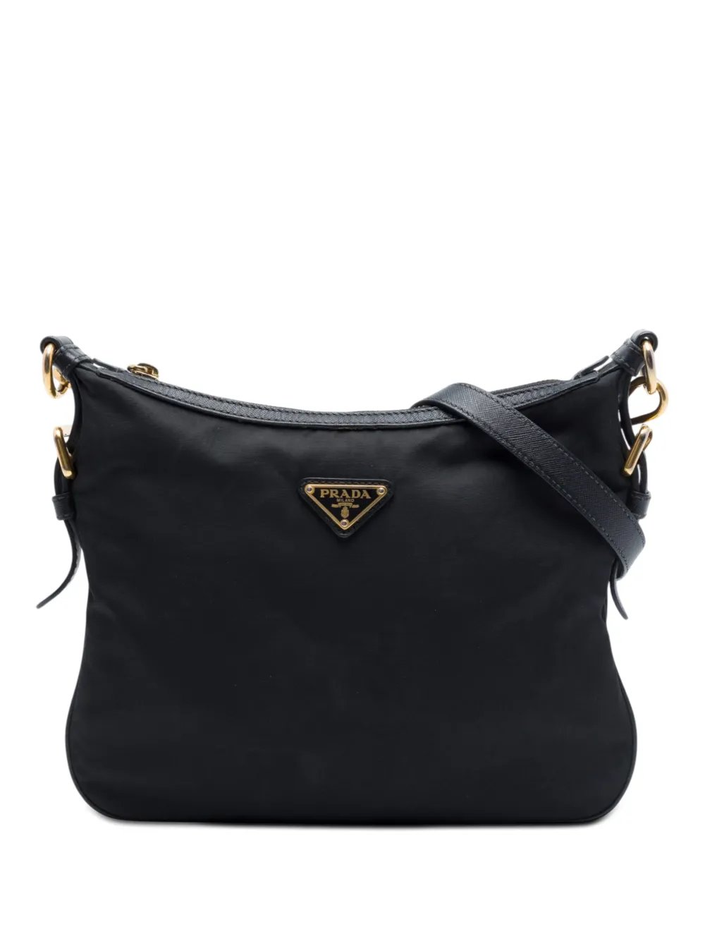 2013-2026 Saffiano Trimmed Tessuto Zip Top crossbody bag