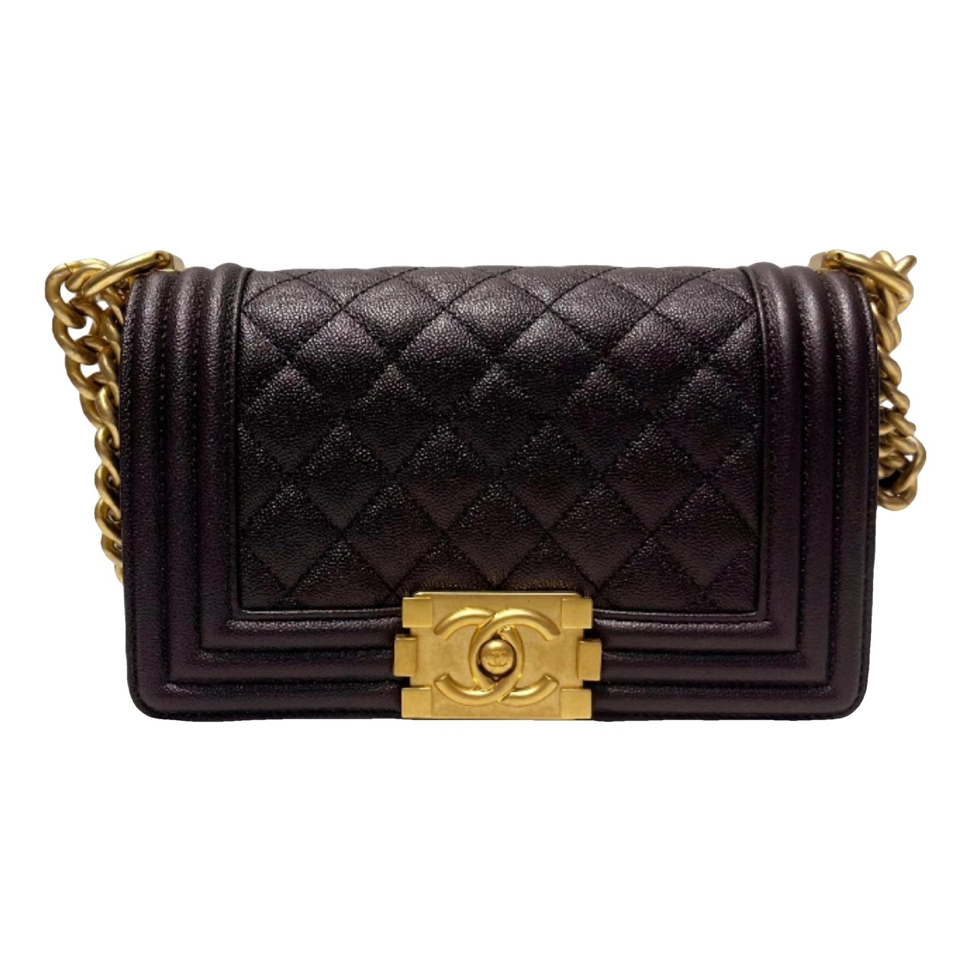 Boy leather crossbody bag