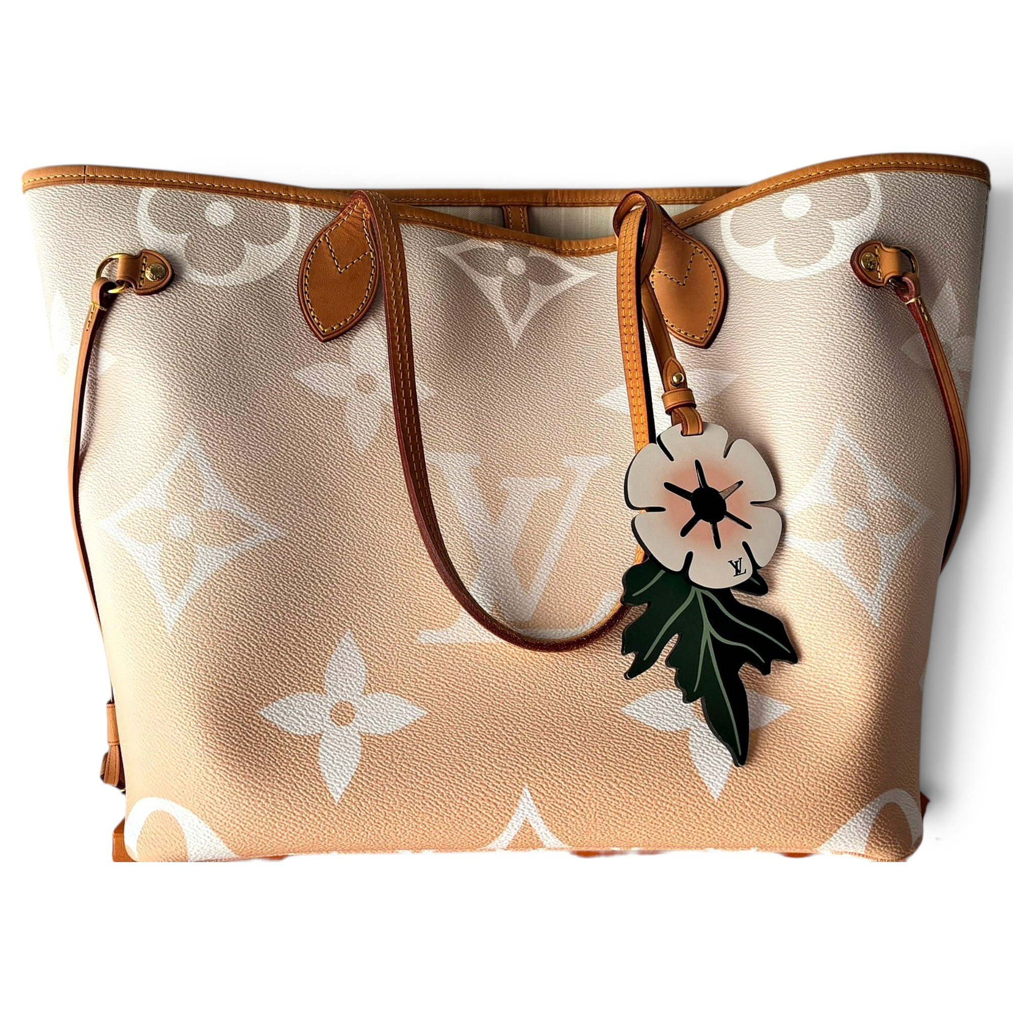 Neverfull leather tote