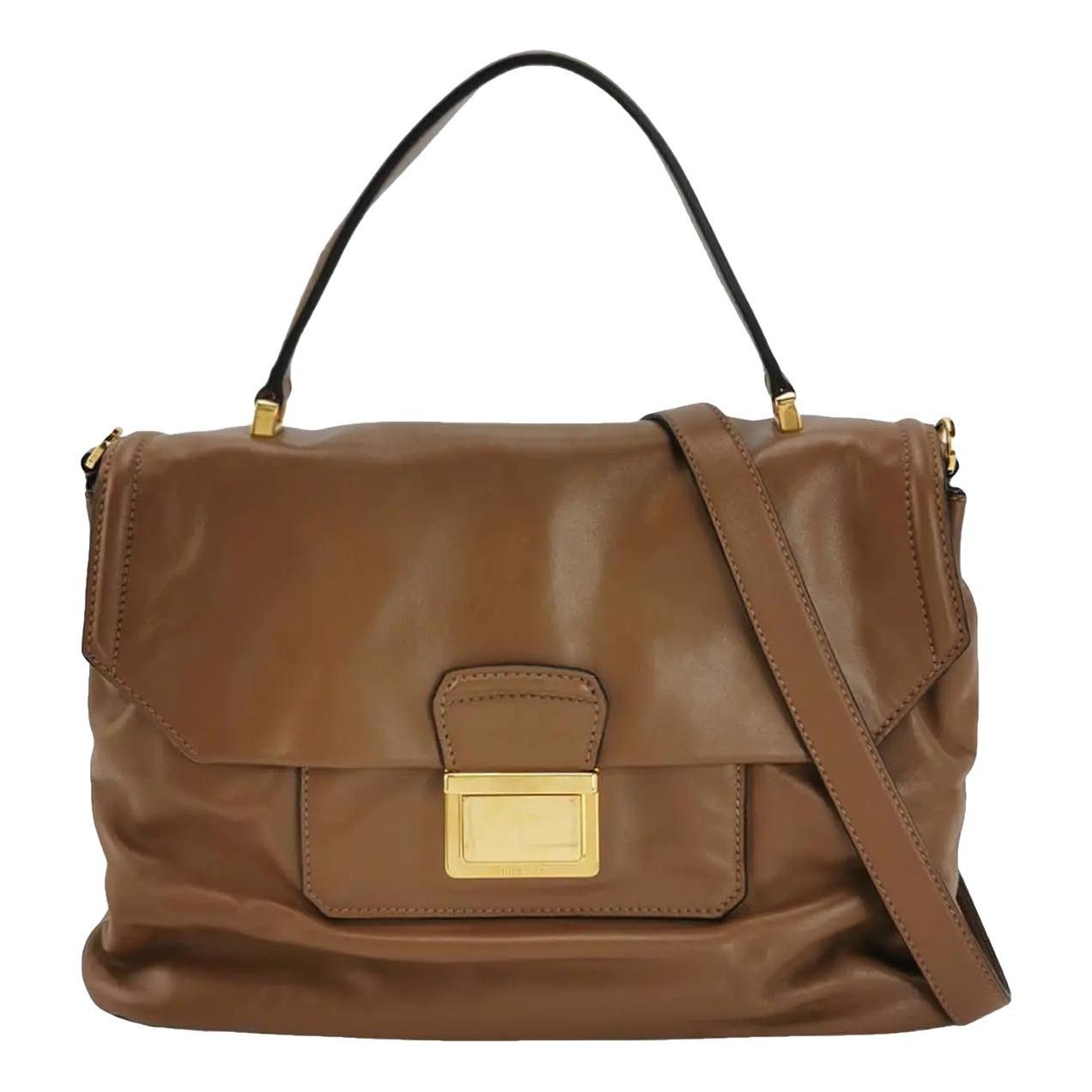 Leather crossbody bag